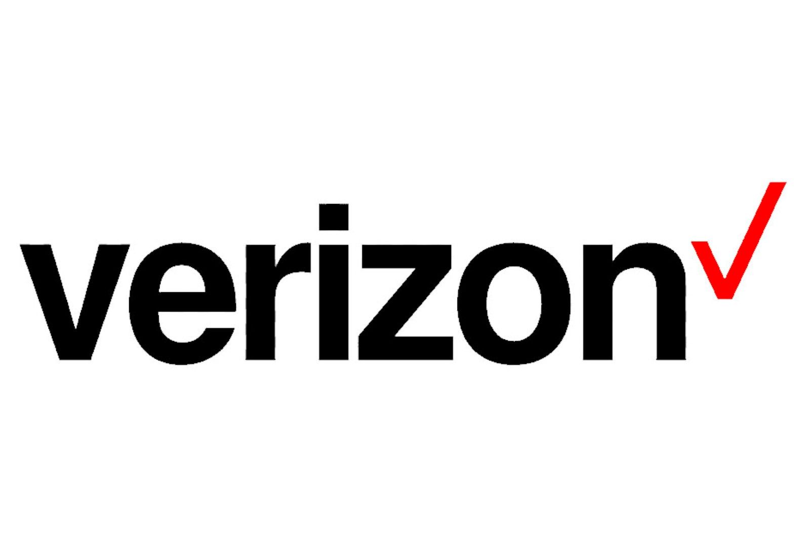 verizon logo image on white background