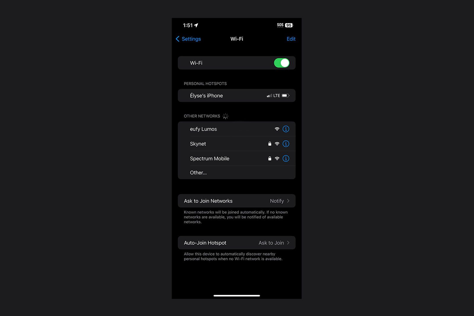 Share Wi-Fi from iPhone to iPhone