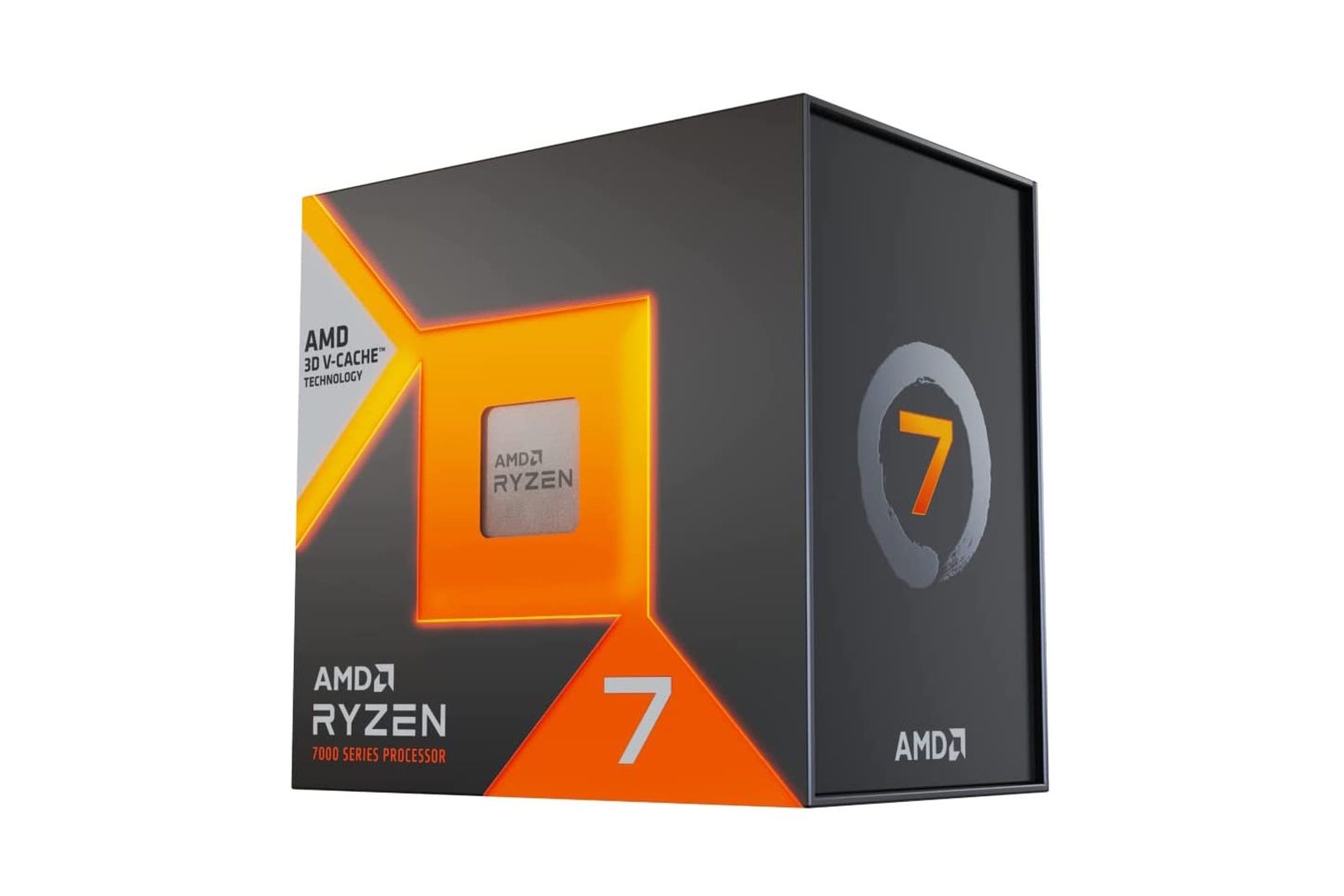 AMD Ryzen 7 7800X3D CPU packaging