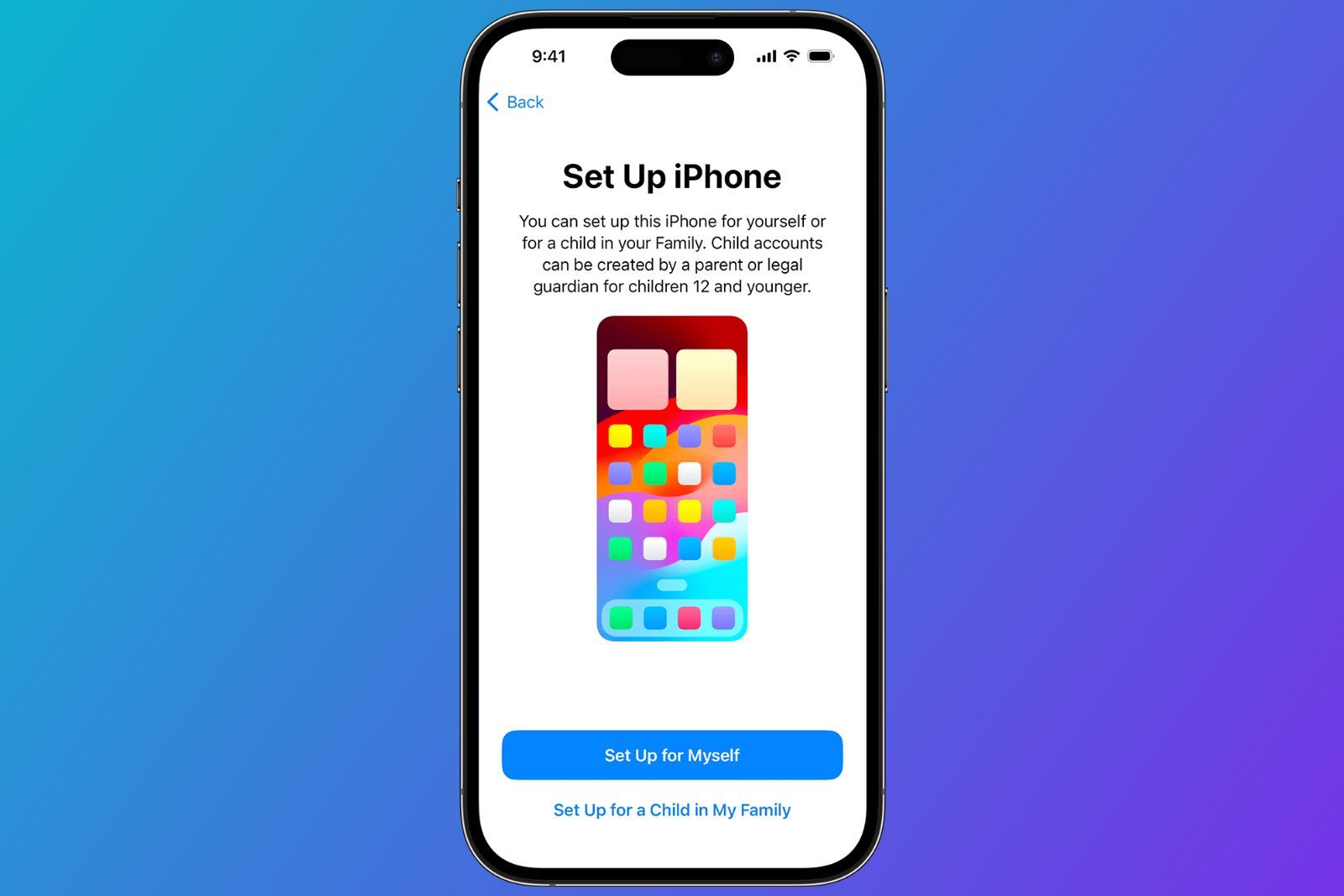Setting Up A New