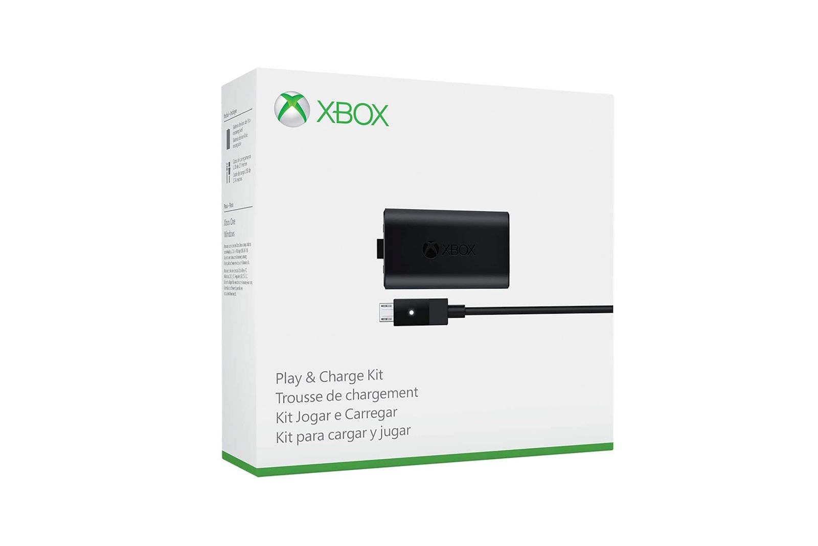 Microsoft Xbox One Play and Charge Kit packaging