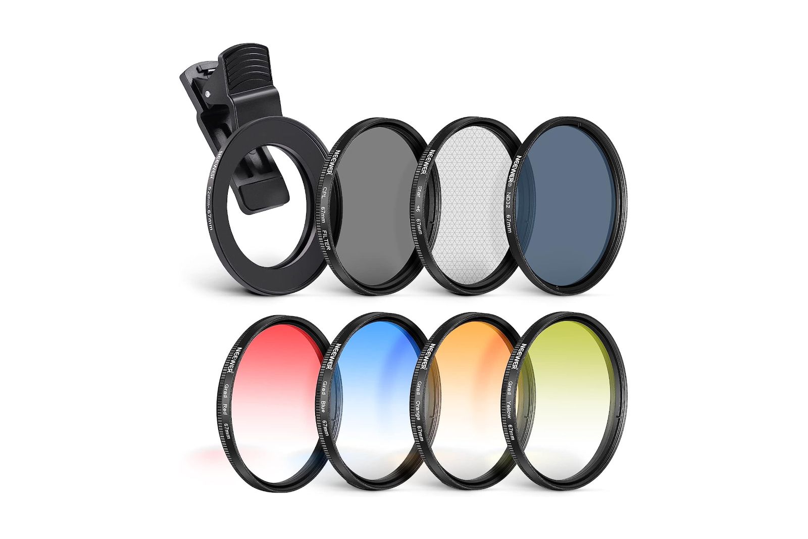 NEEWER Clip on ND filters for smartphone
