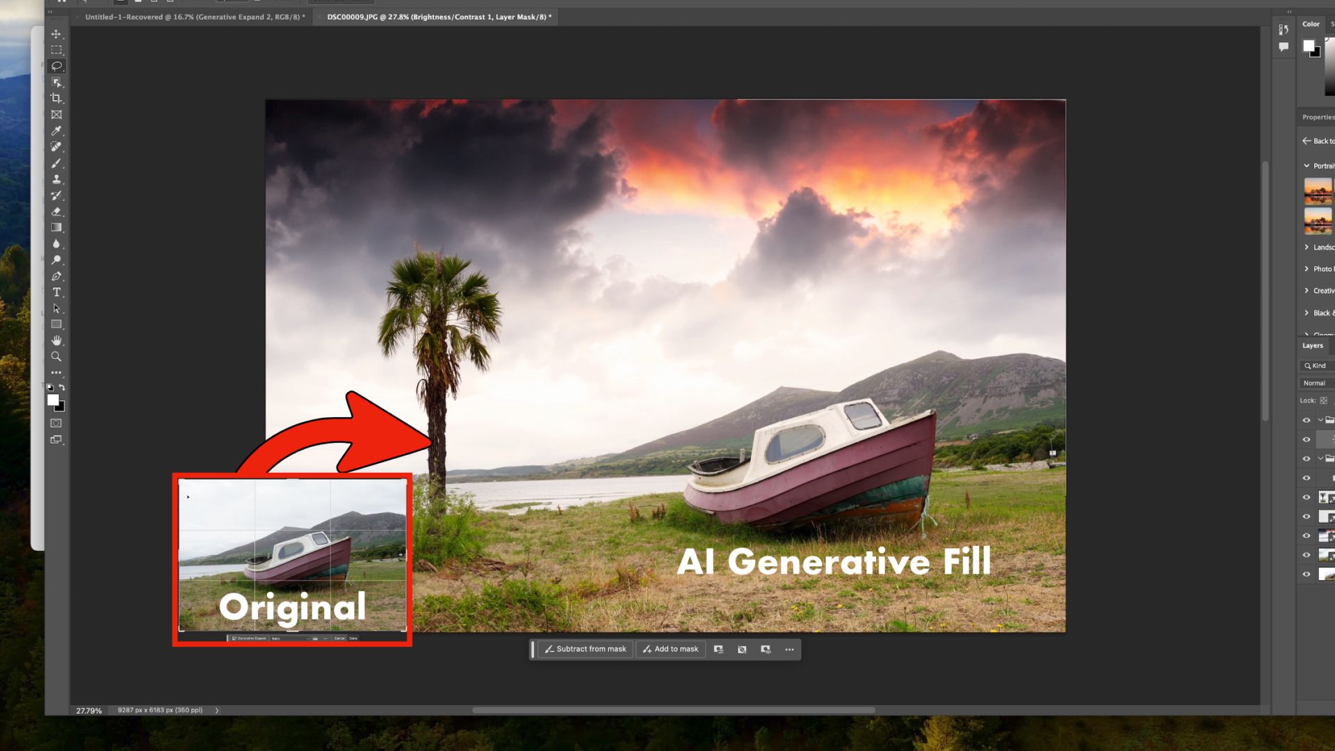 how to download generative fill in photoshop