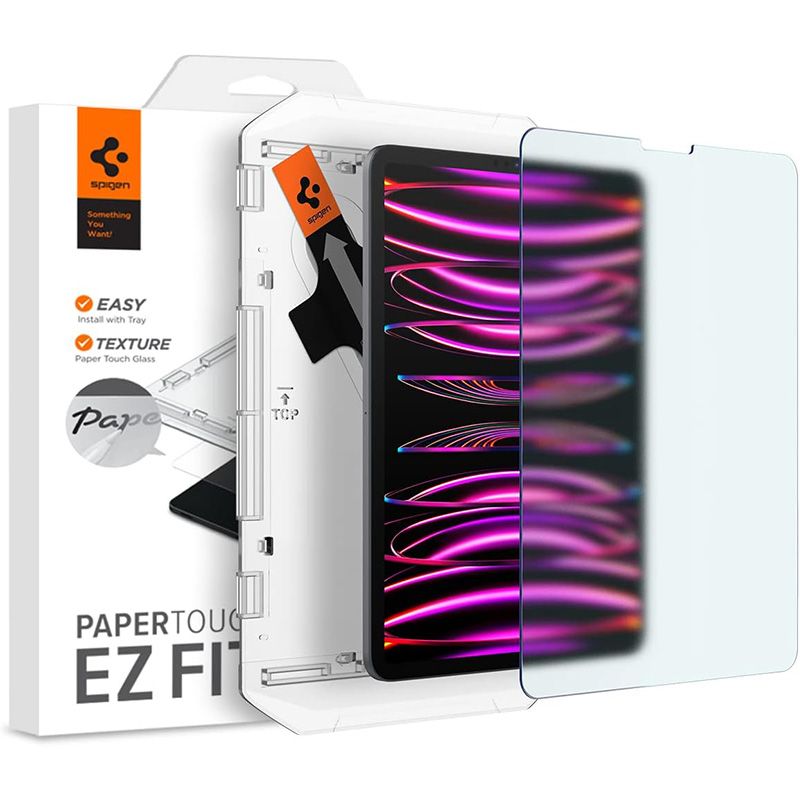 Spigen PaperTouch Tempered Glass Screen Protector for iPad Pro