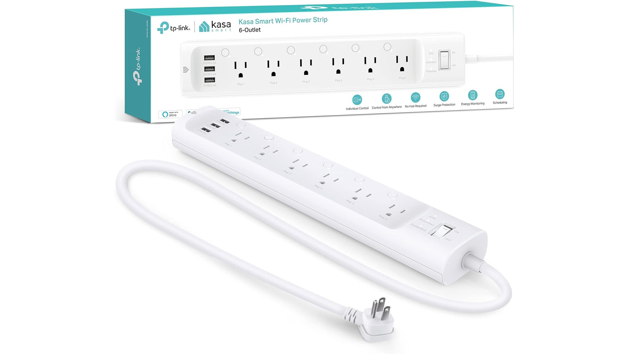 Kasa Smart Plug Power Strip HS300