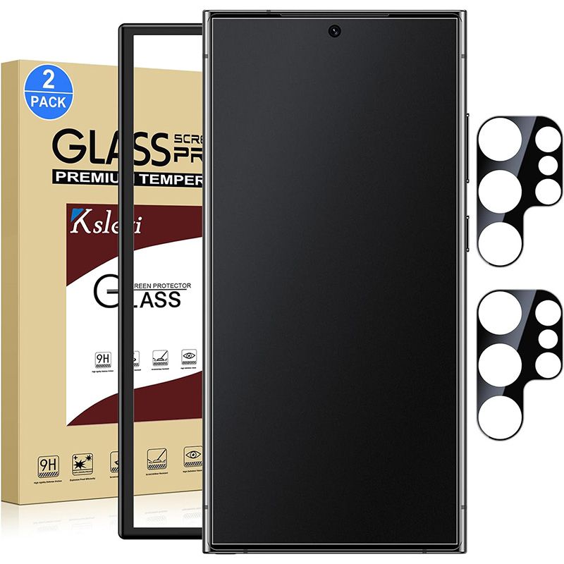 Ksleri Matte Glass Screen Protector for Galaxy S24 Ultra