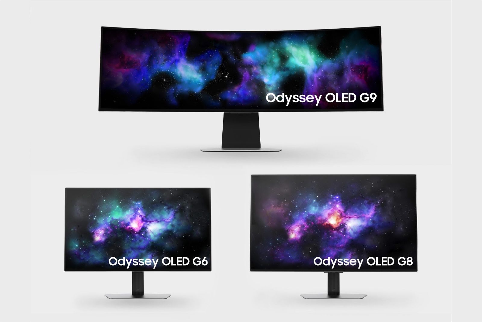 Samsung Odyssey Gaming Monitor Lineup