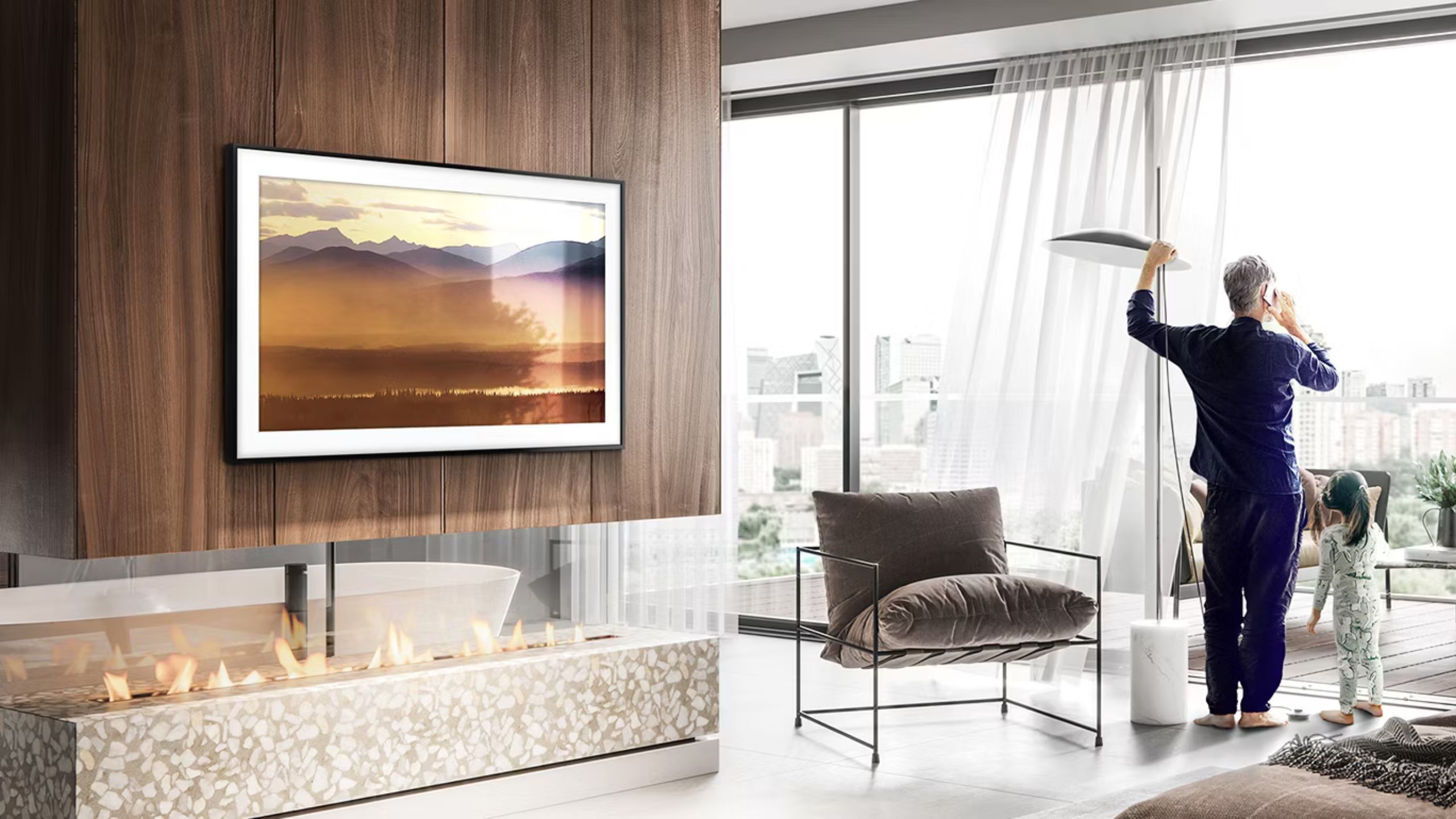 The Frame TV Magnum Samsung smart TV