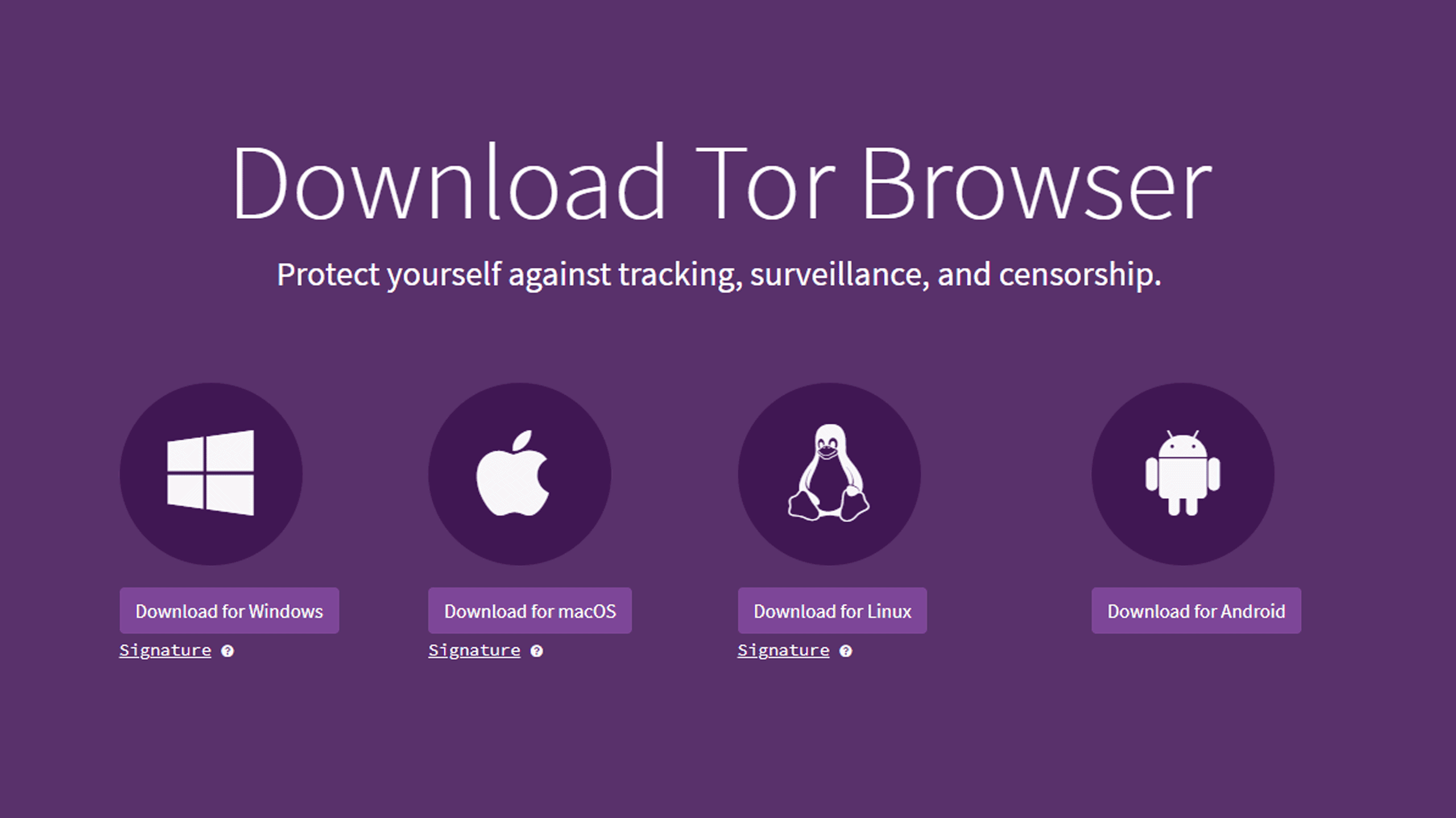 Download Tor Browser