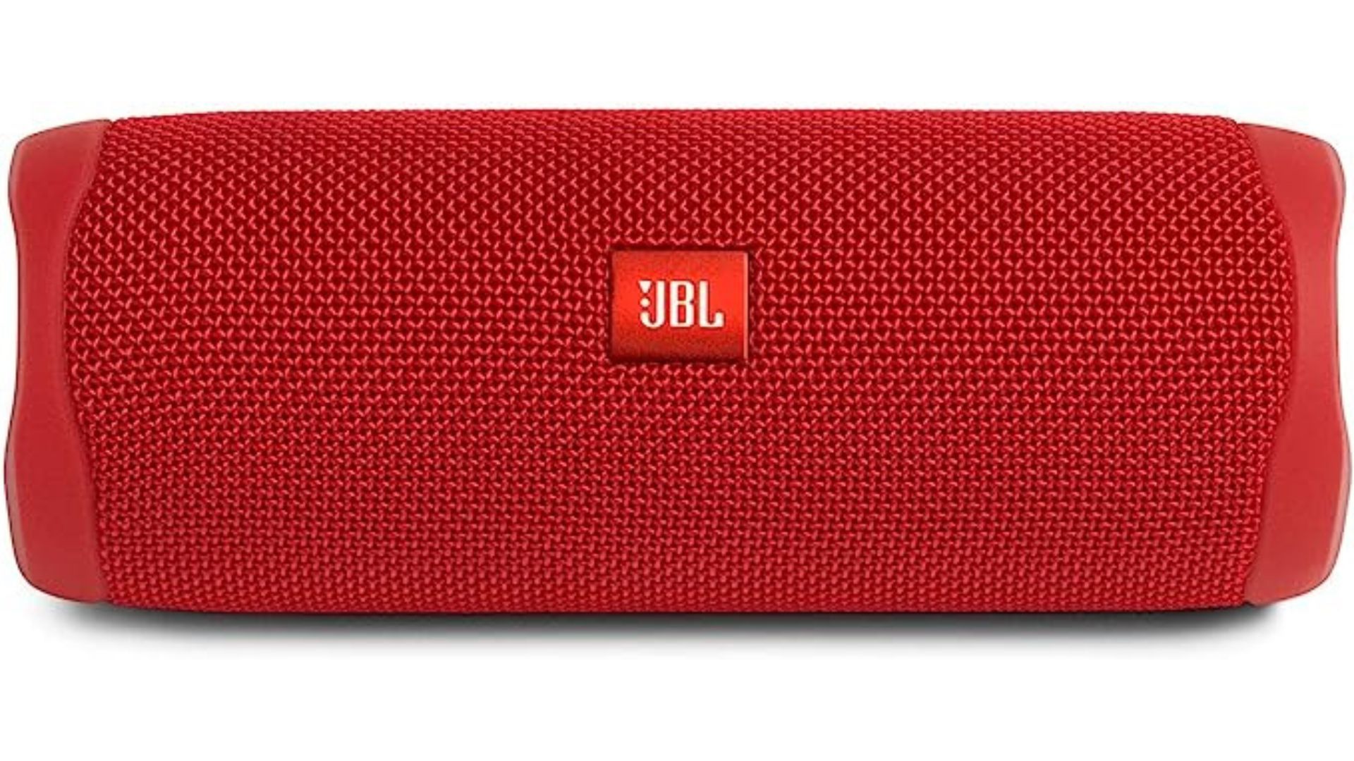 red JBL Flip 5 wireless speaker