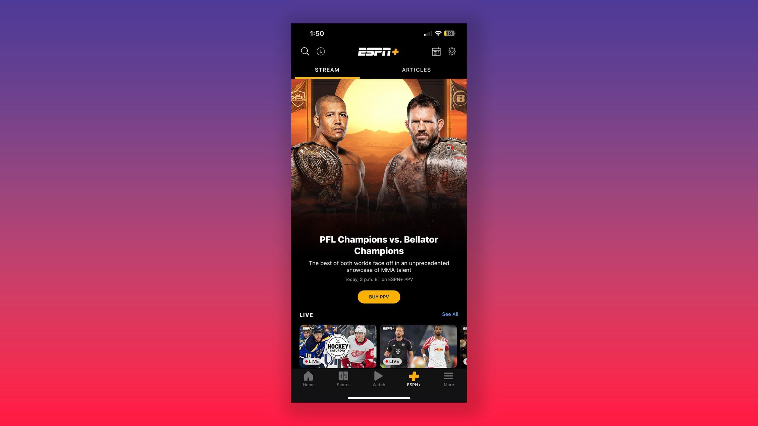 Espn+ on hot sale playstation 4