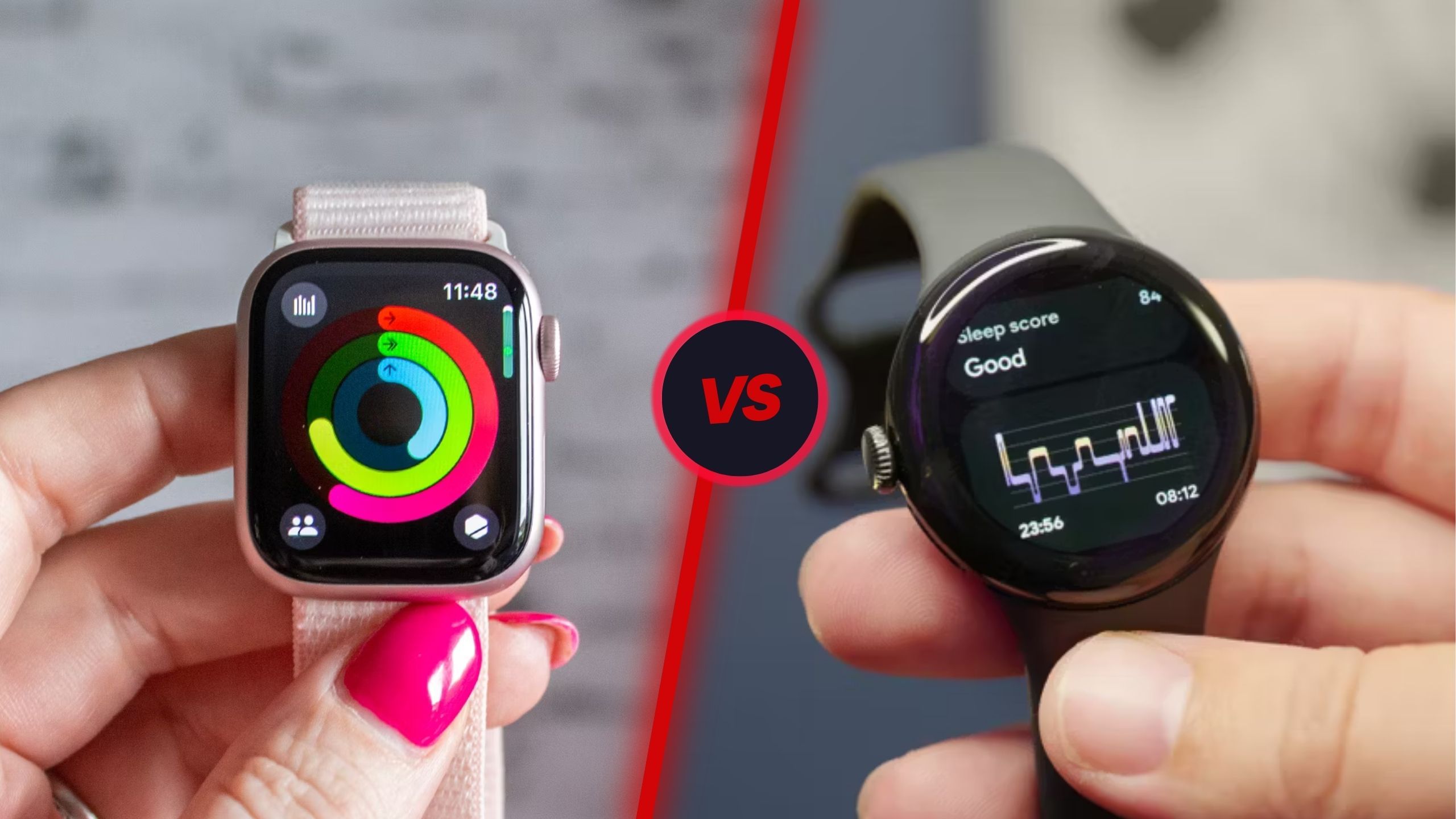 Apple Watch Series 9 vs Google Pixel Watch 2