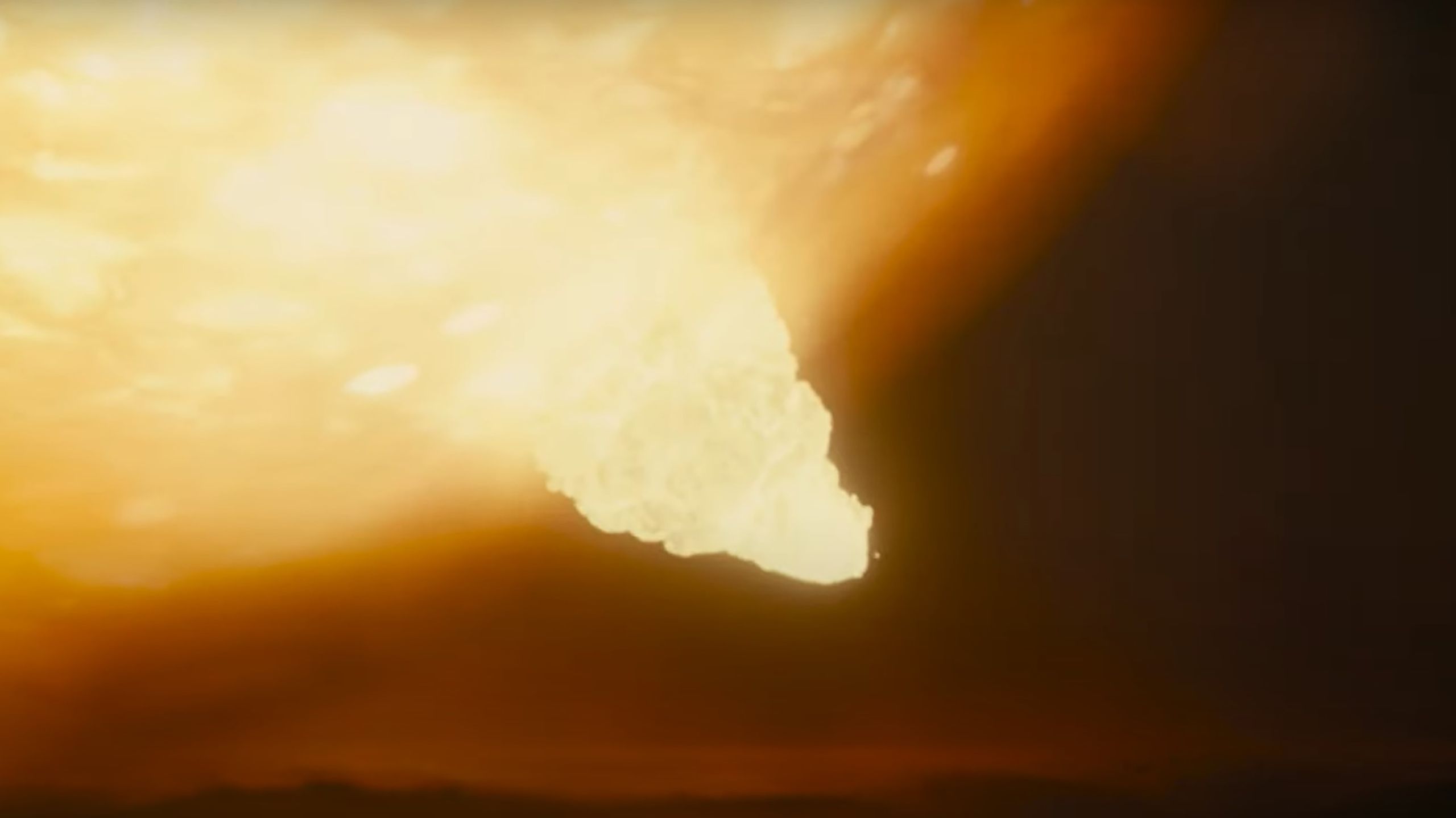 The Trinity bomb test in Oppenheimer.