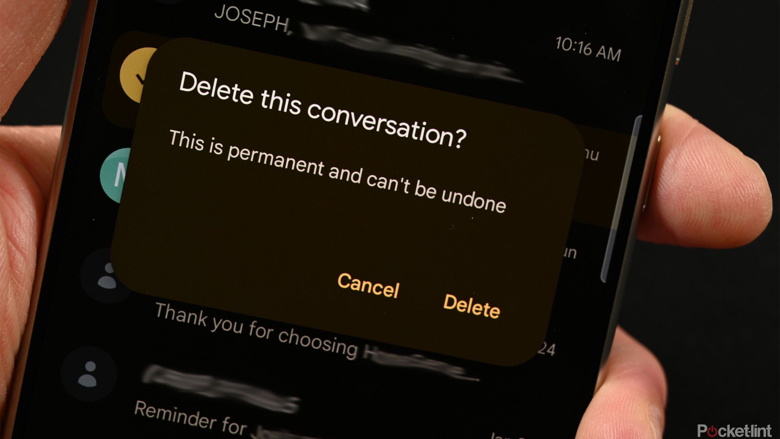 How to retrieve deleted text messages on Android