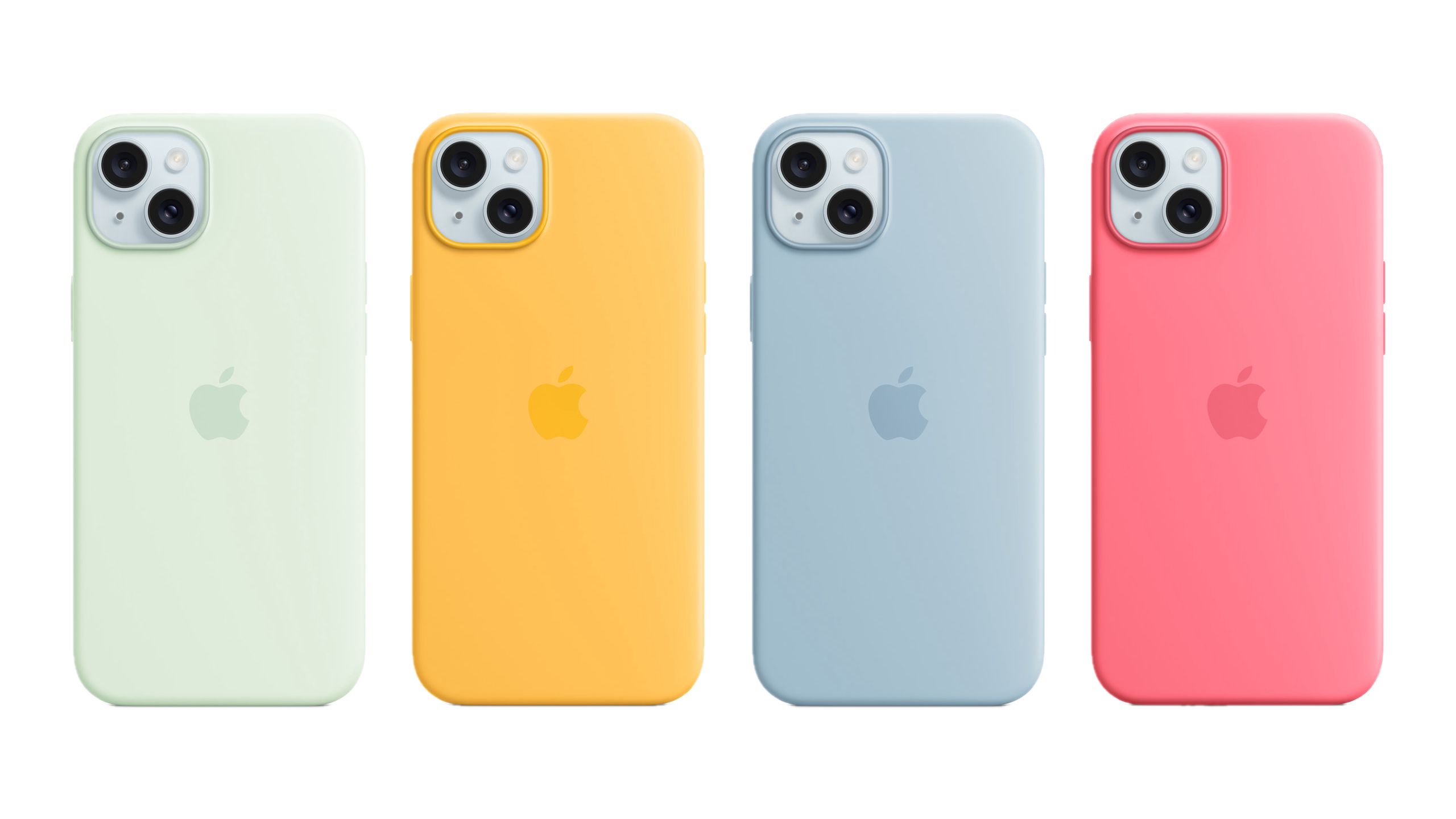 new iPhone silicone case colors spring 2024