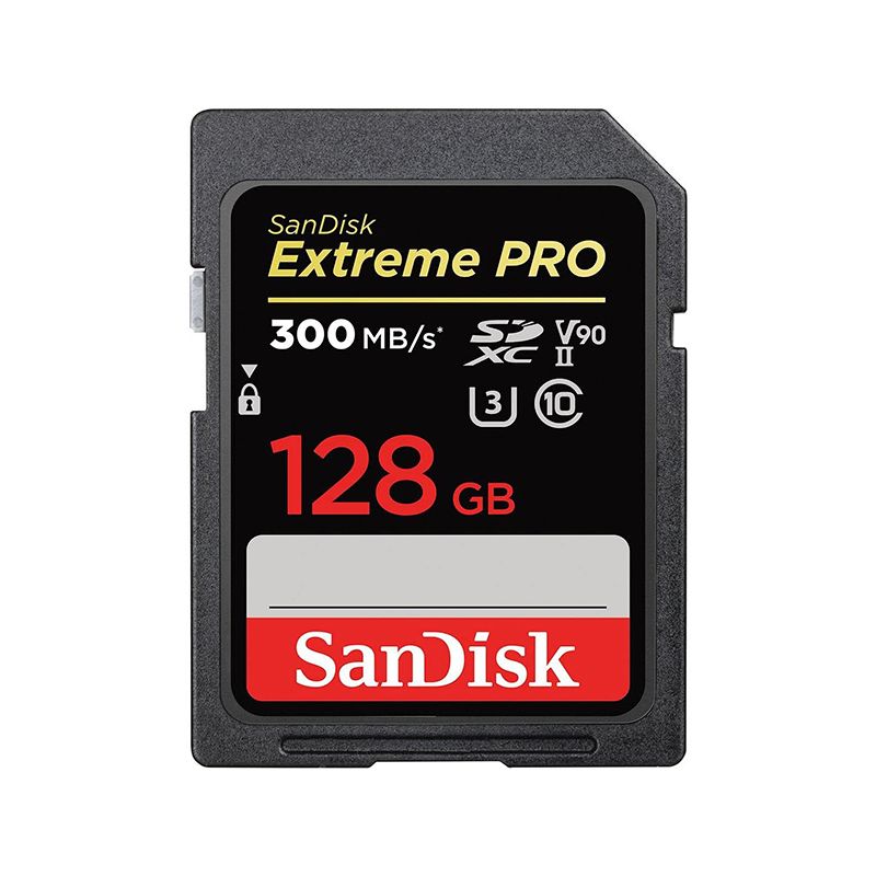 The SanDisk Extreme PRO SDXC UHS-II