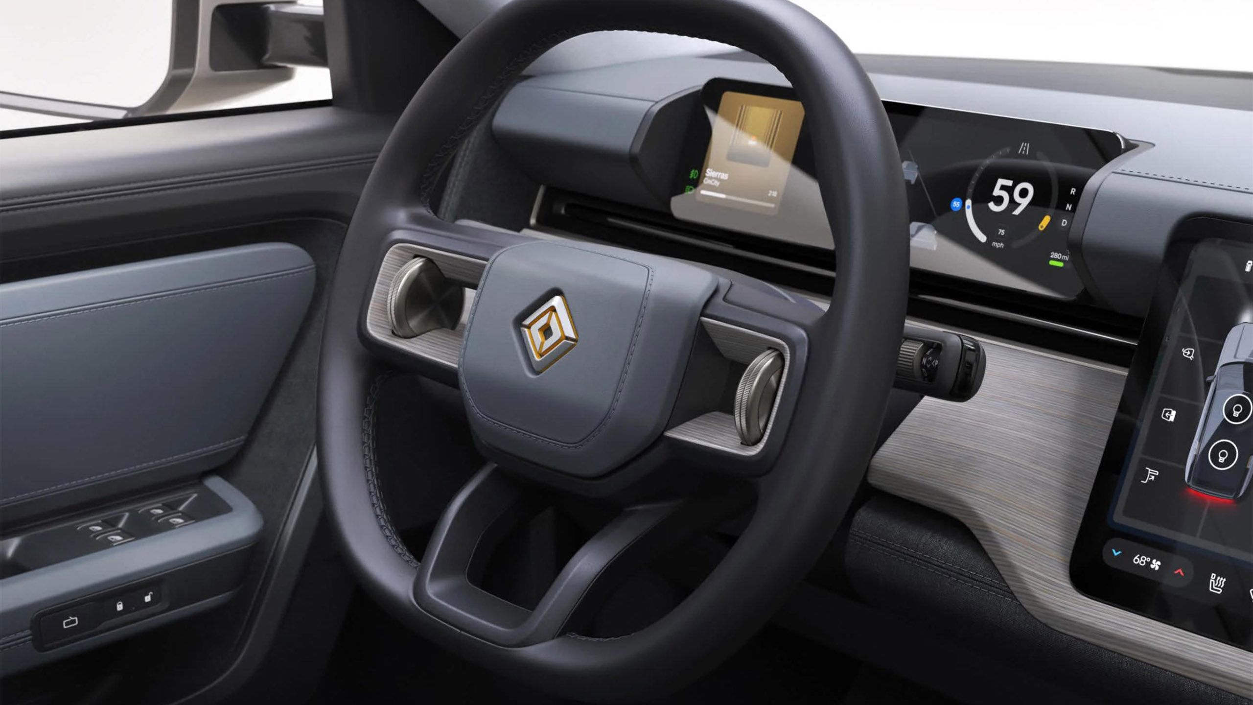 Rivian R2 Steering Wheel