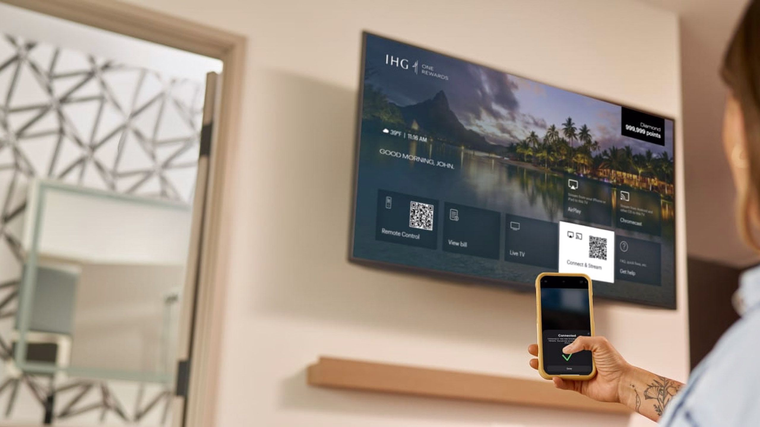Apple brings AirPlay to select hotels