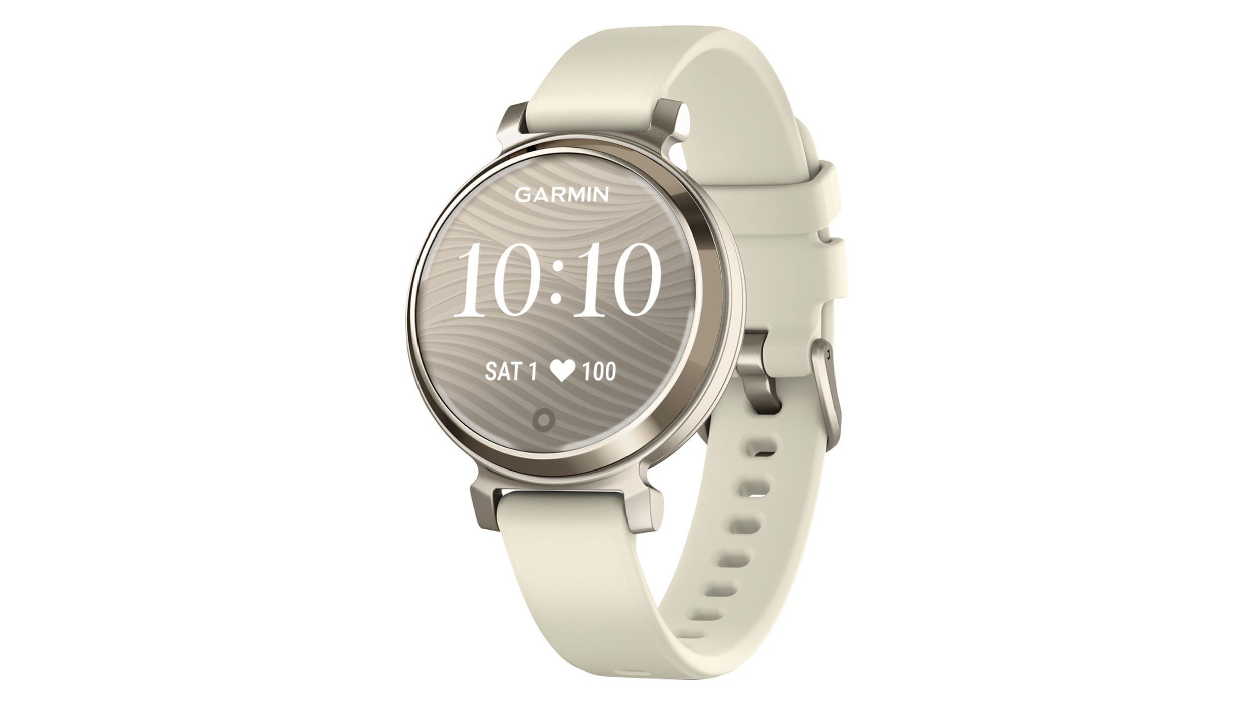 The Garmin Lily 2 smartwatch against a white background. 