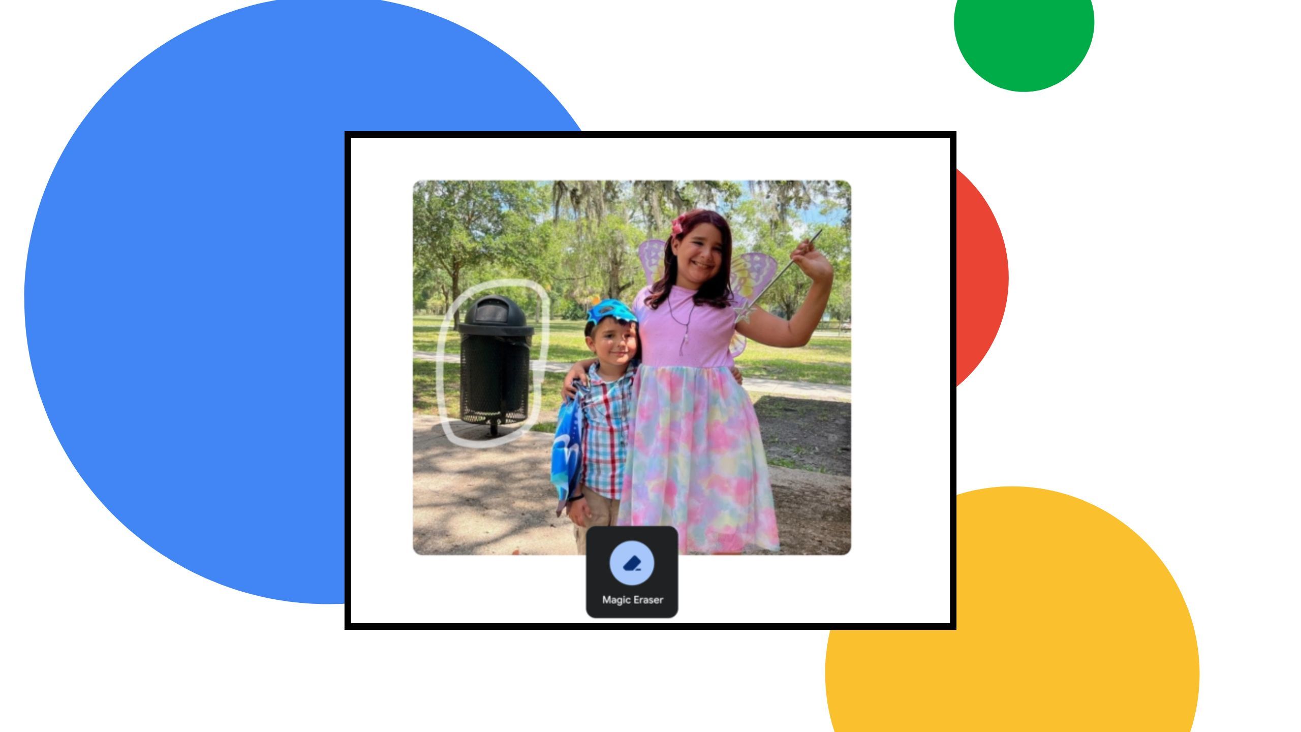 Google Photos AI Magic Eraser