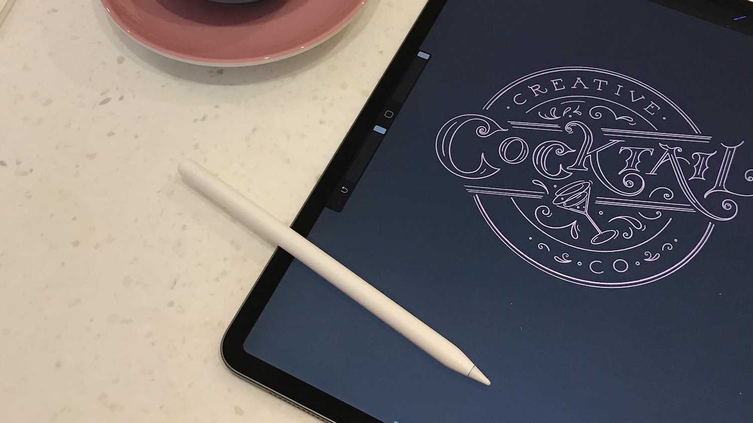 Procreate Ipad Pro With Drawing Pen Apple Pen Pressure How To Use