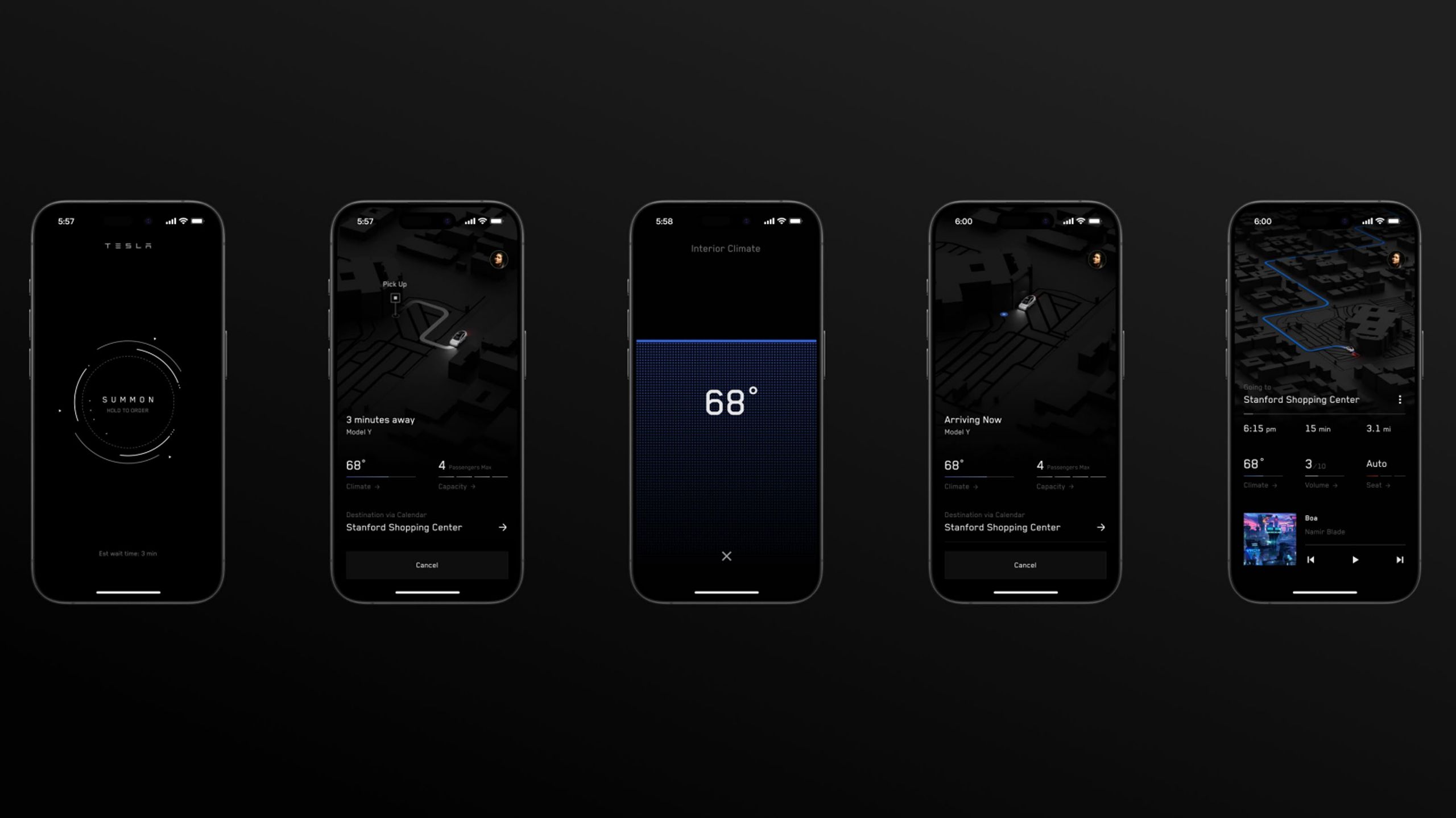 Tesla Robotaxi App Preview