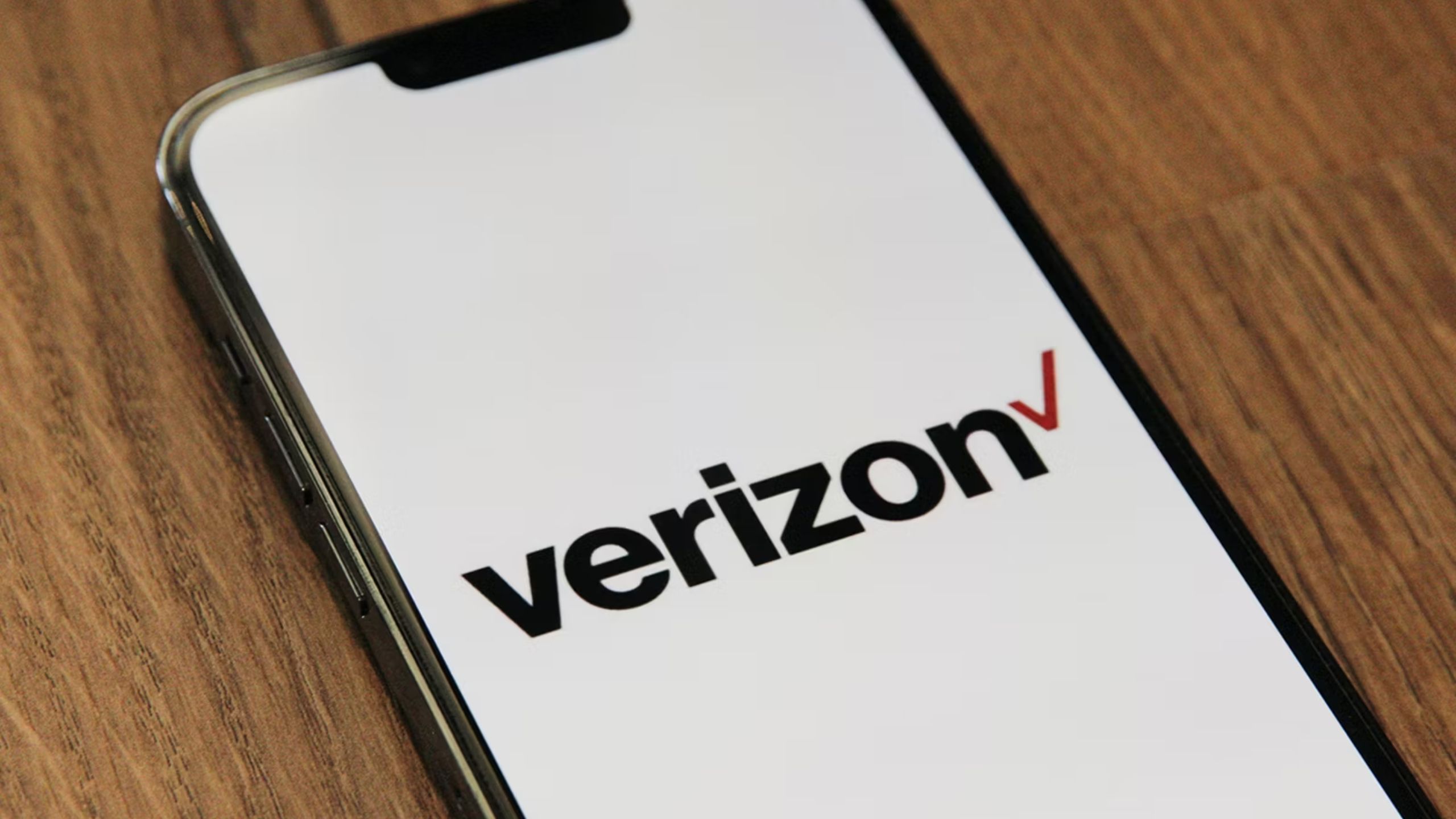 Verizon Logo on a phone