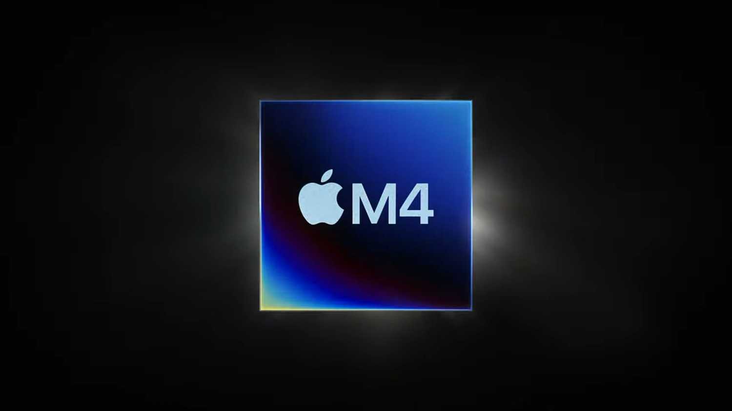 The logo for Apple's M4 processor.