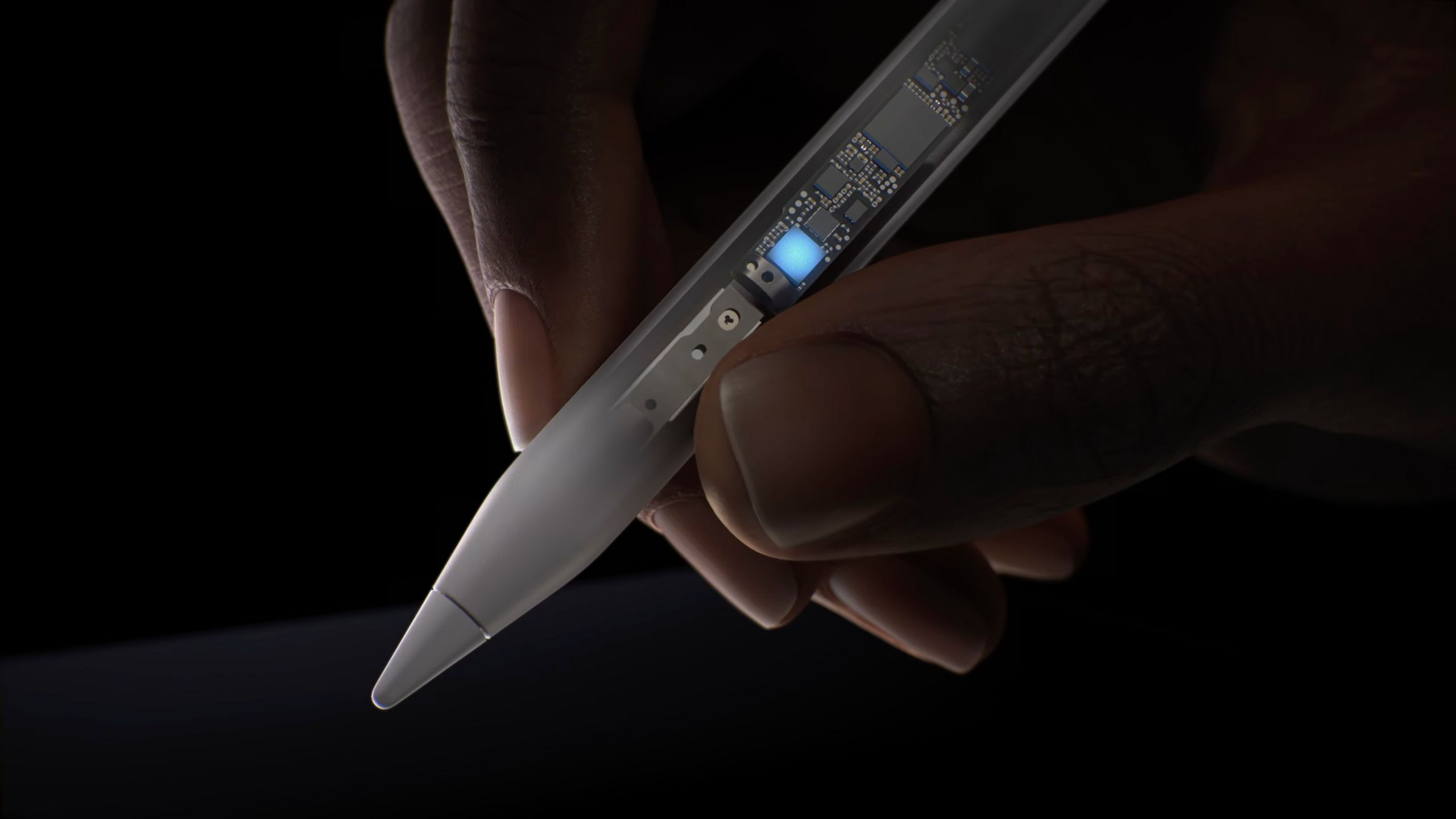 Apple Pencil Pro gyro sensor