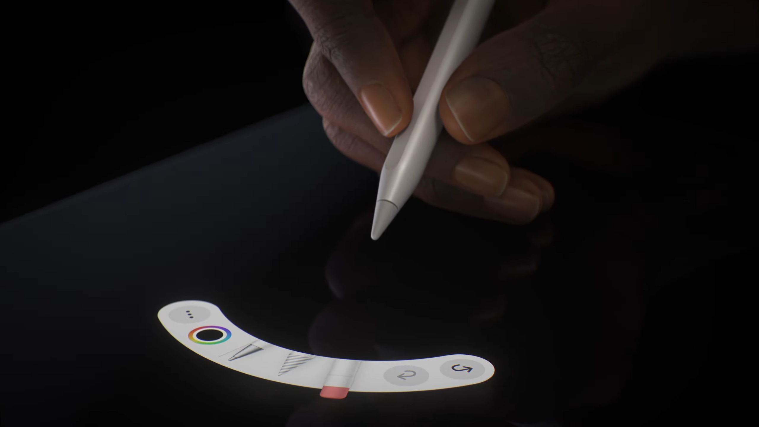 Apple Pencil Pro squeeze gesture