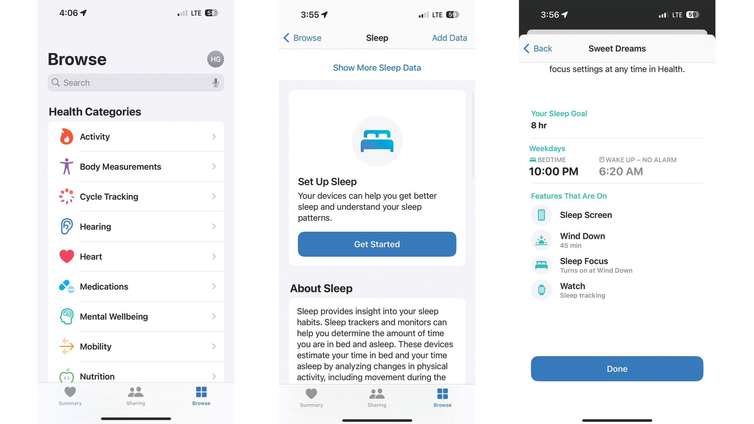 Apple Health App Apps To Track Sleep On Apple Watch Deep Sleep