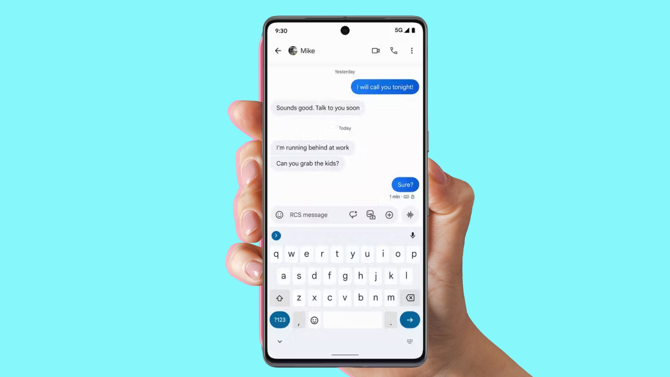 Edit RCS texts in Android Messages