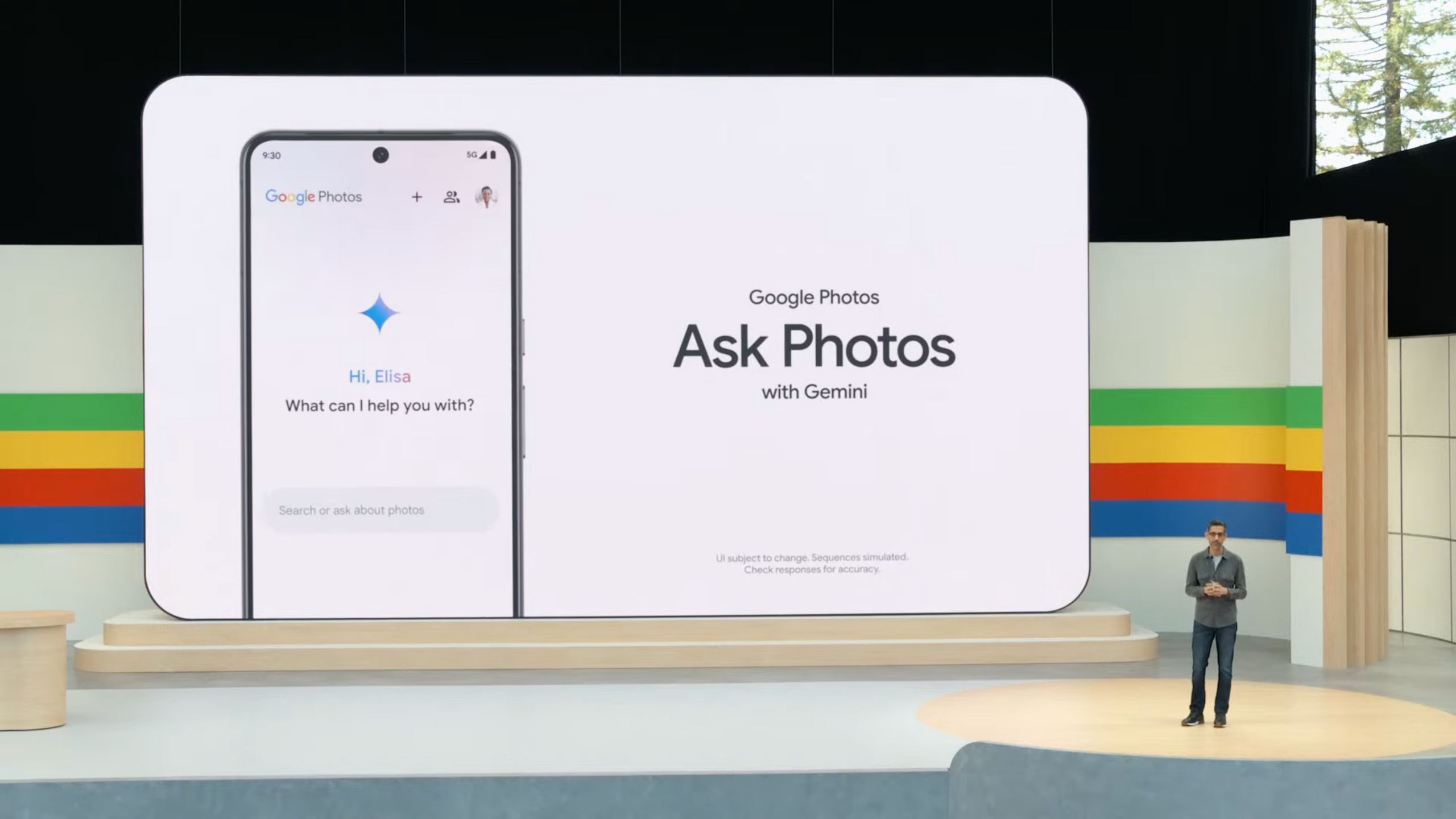 Google I/O 2024 Ask Photos introduction