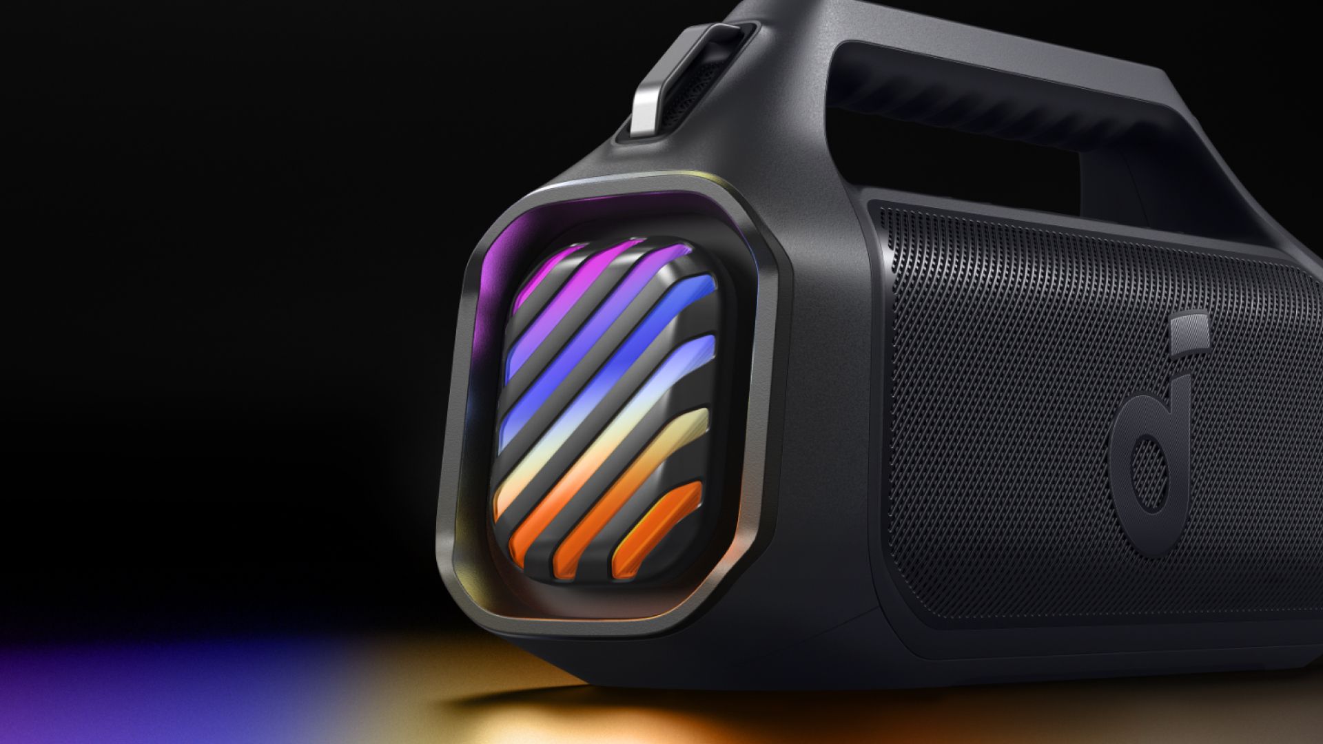 Soundcore’s new speaker boasts booming bass and a light show