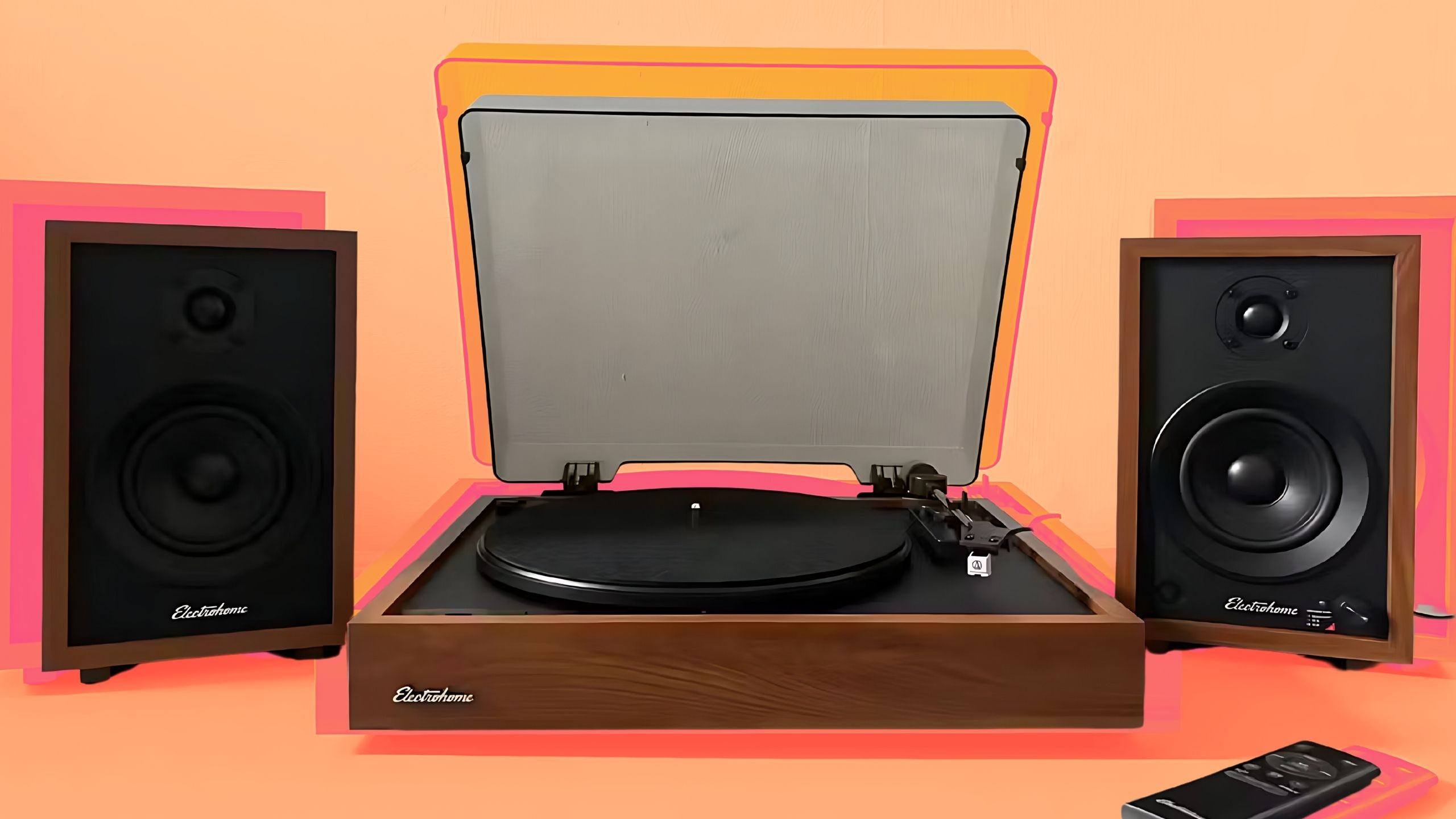 Montrose record player stereo system review: Vinatge sound, modern look
