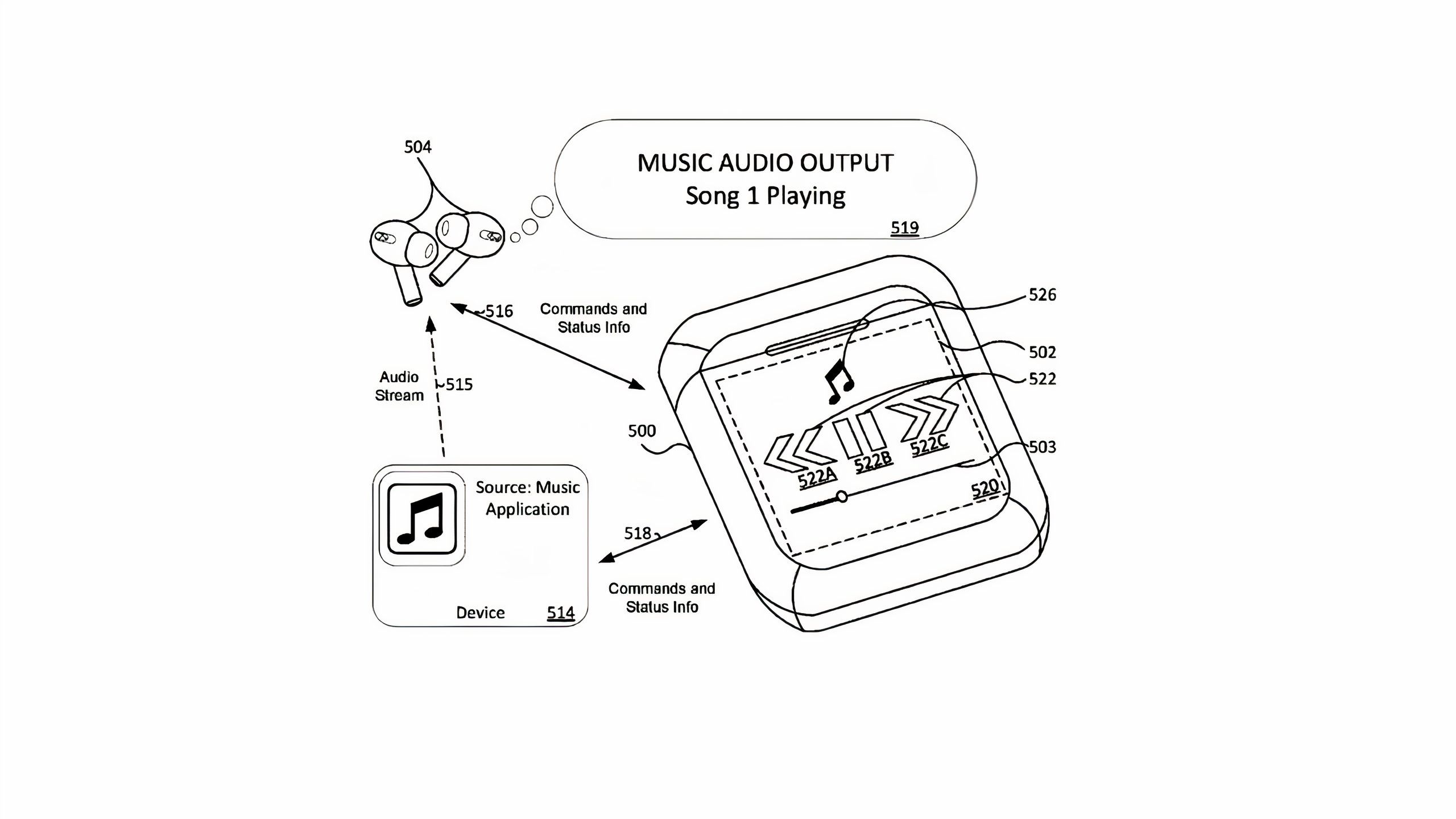 apple airpods patent filing
