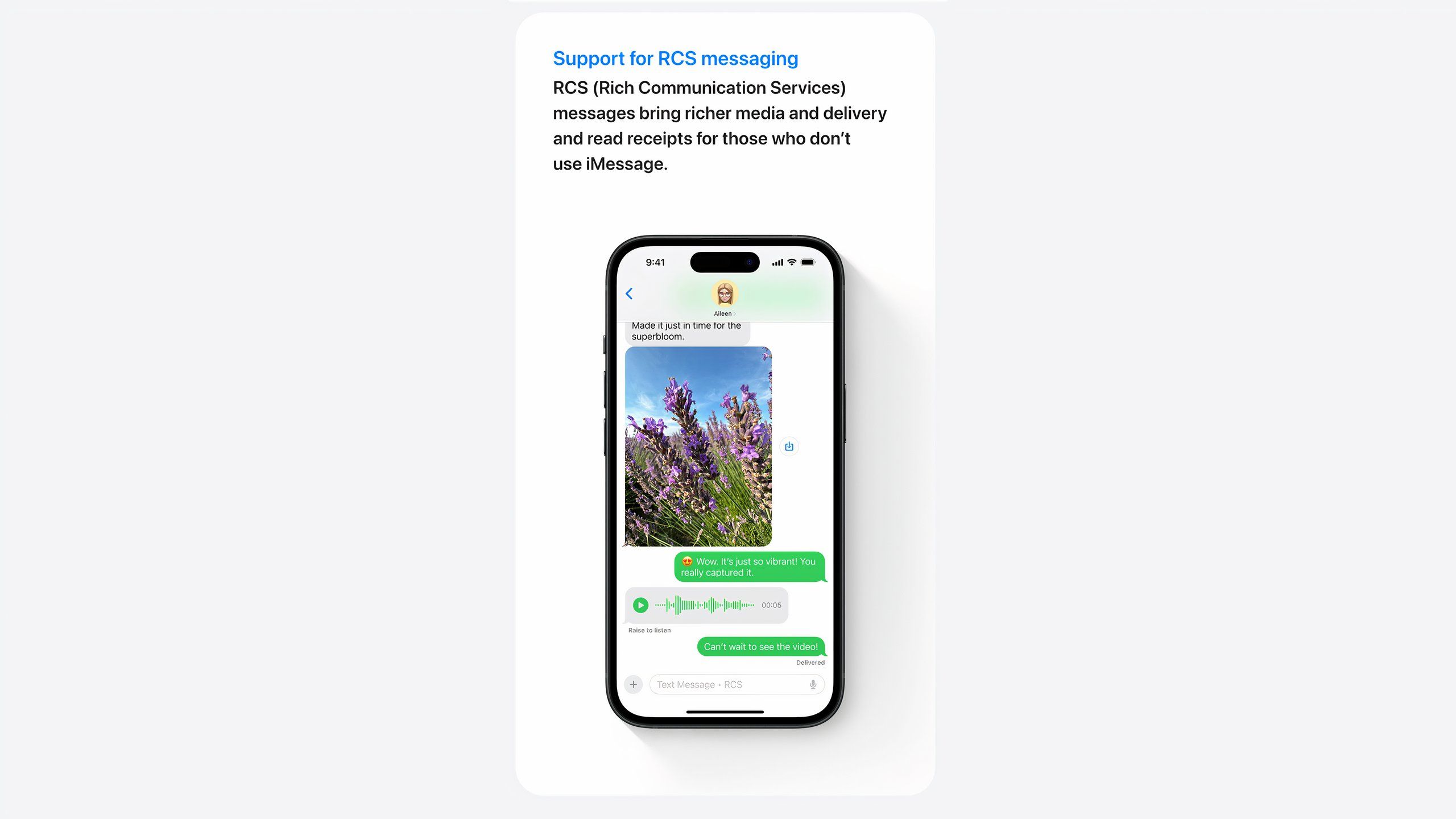 support for rcs messaging from iOS 18 highlights-1