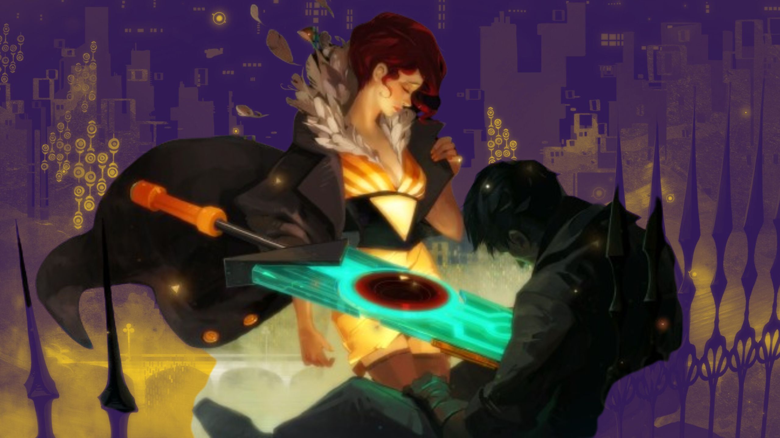 Red and the Transistor by a corpse.