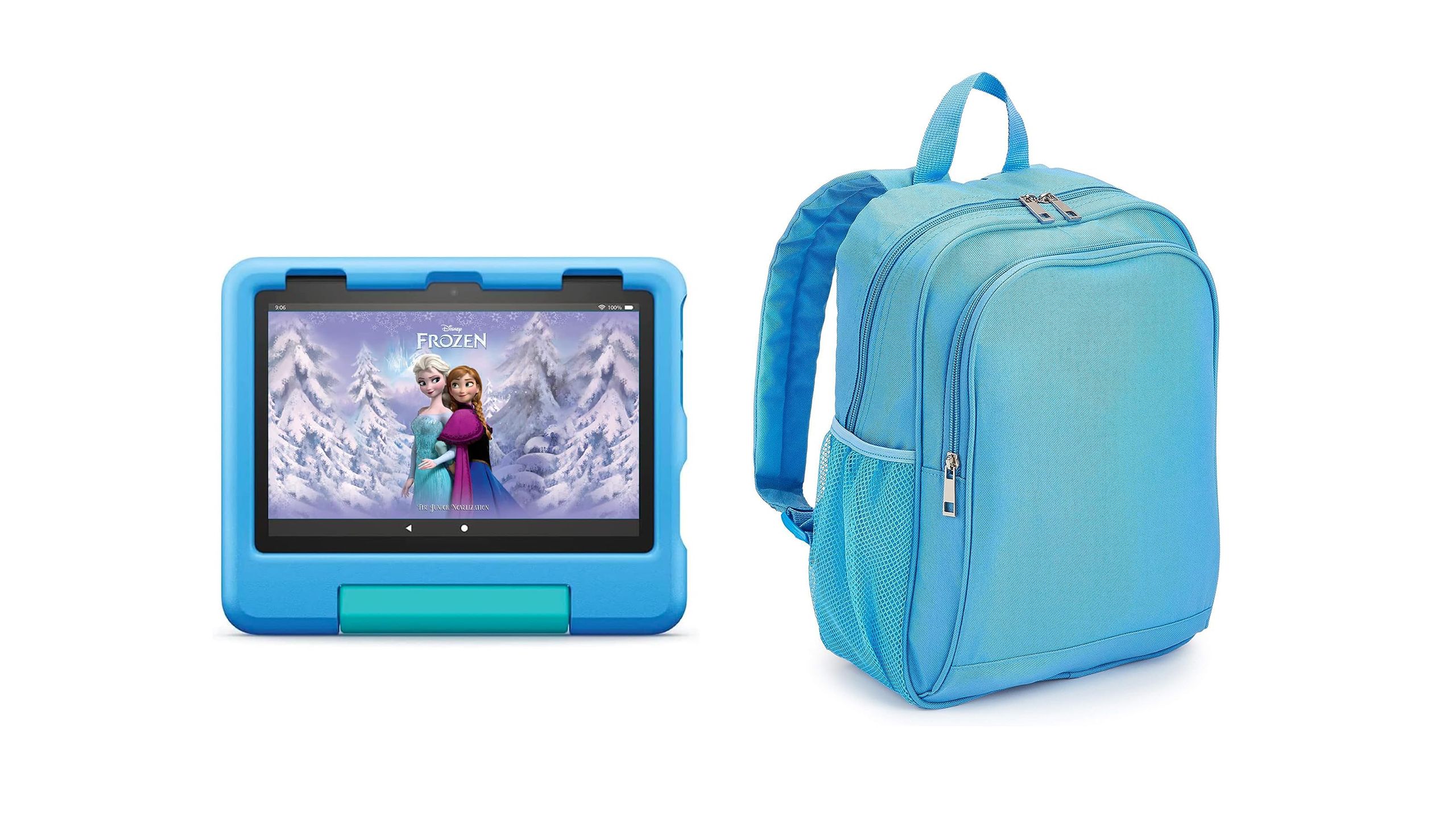 Amazon Fire HD 8 Kids Tablet with Backpack Bundle