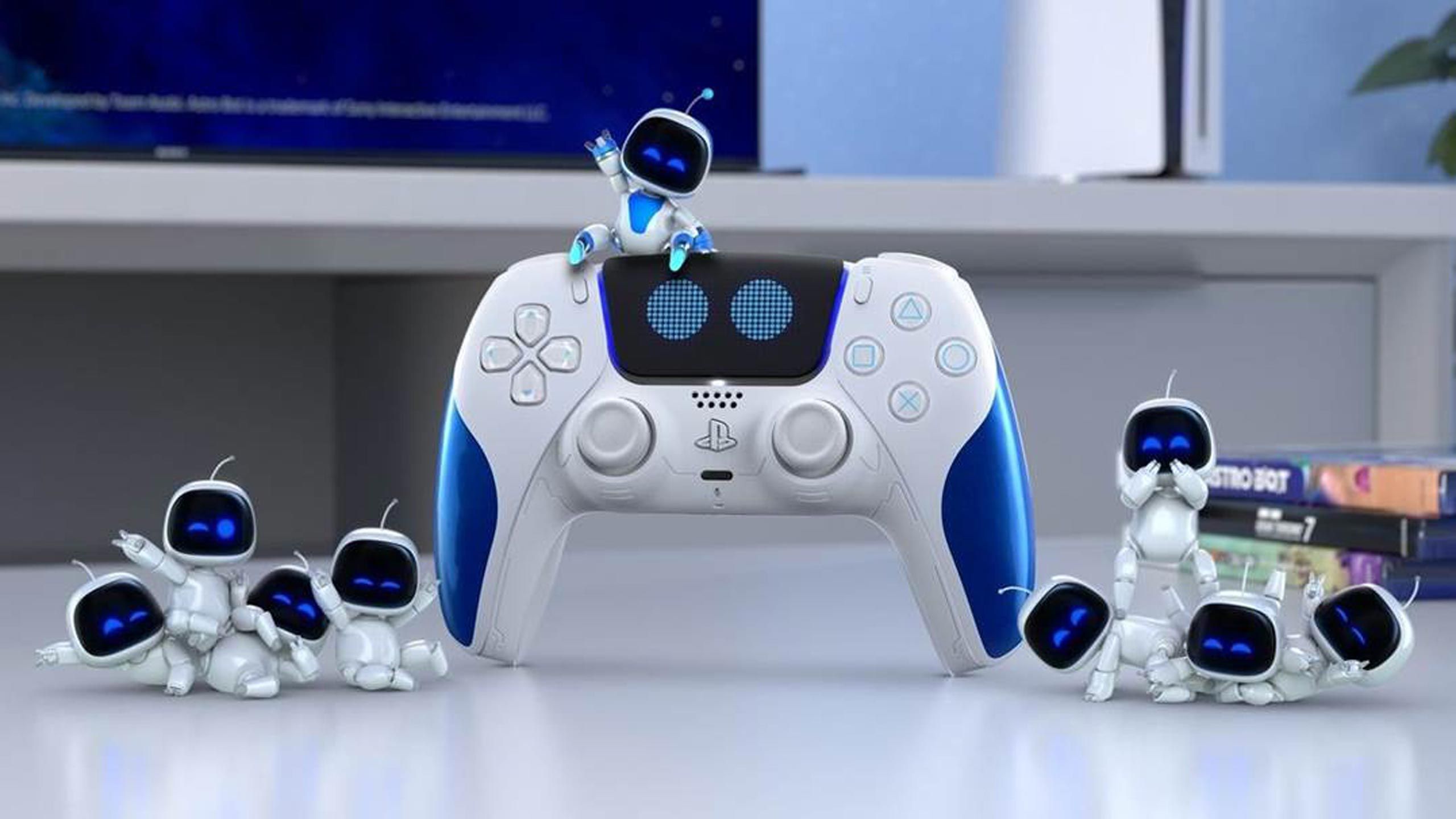 The PS5 Astro Bot controller.