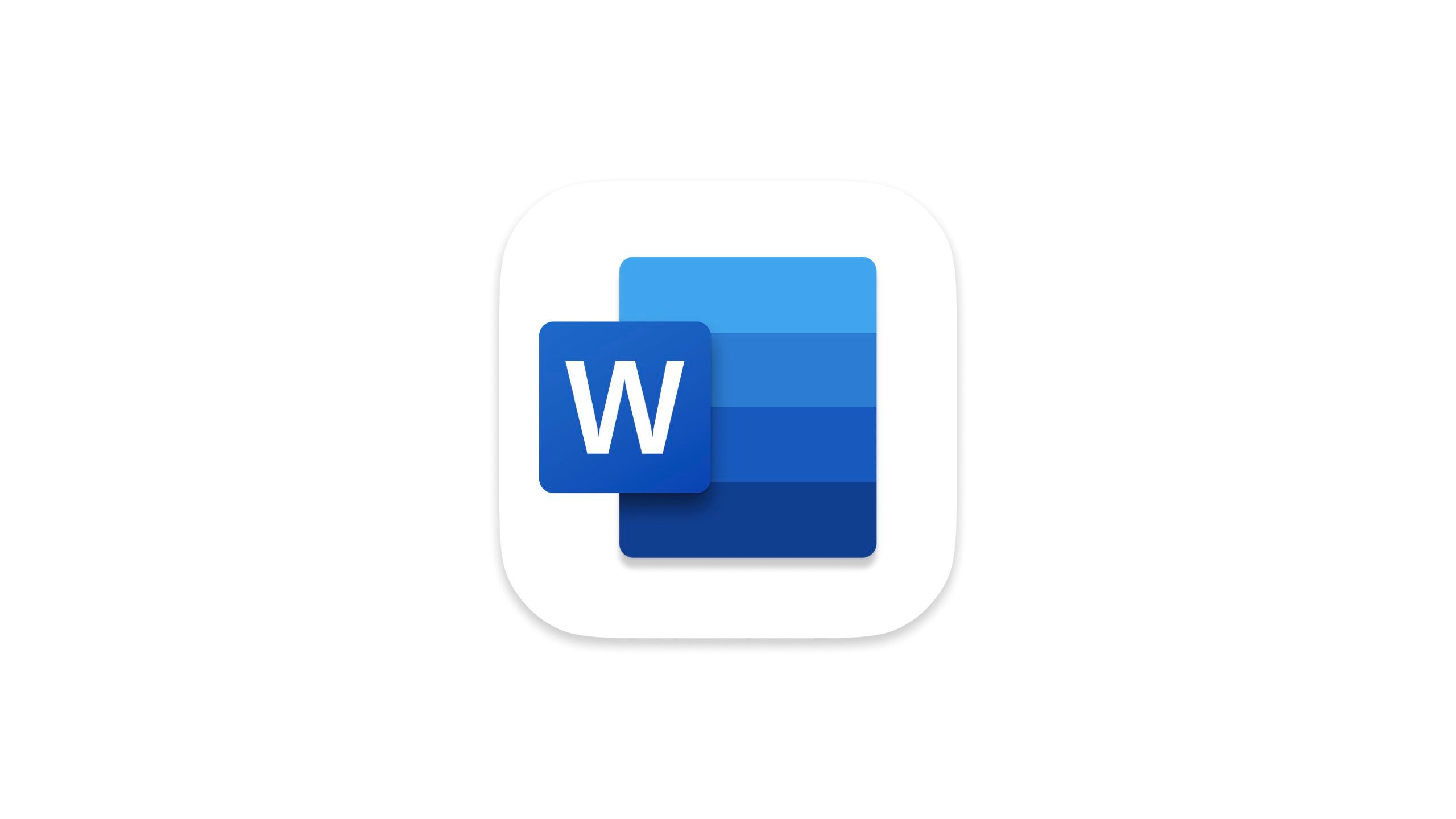 Microsoft Word App Icon