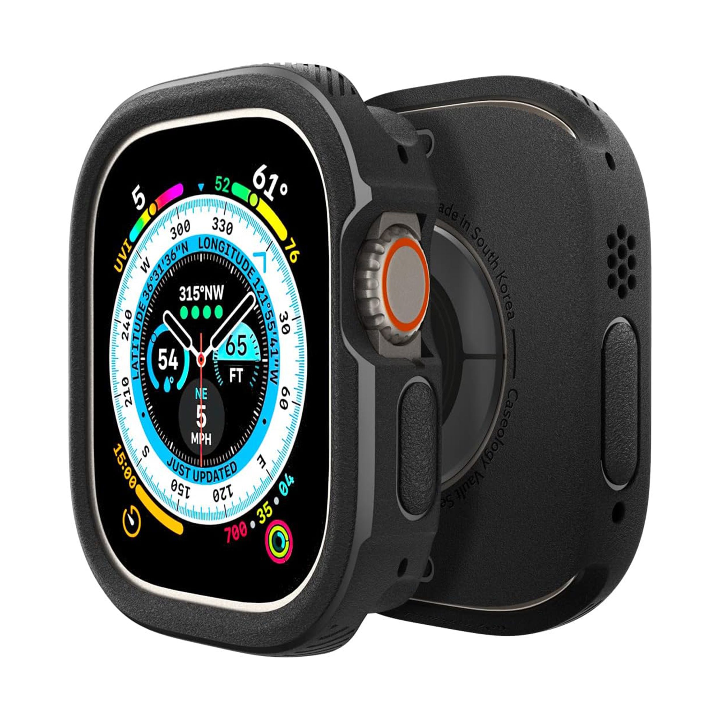 Caseology Vault case for Apple Watch Ultra 2 square