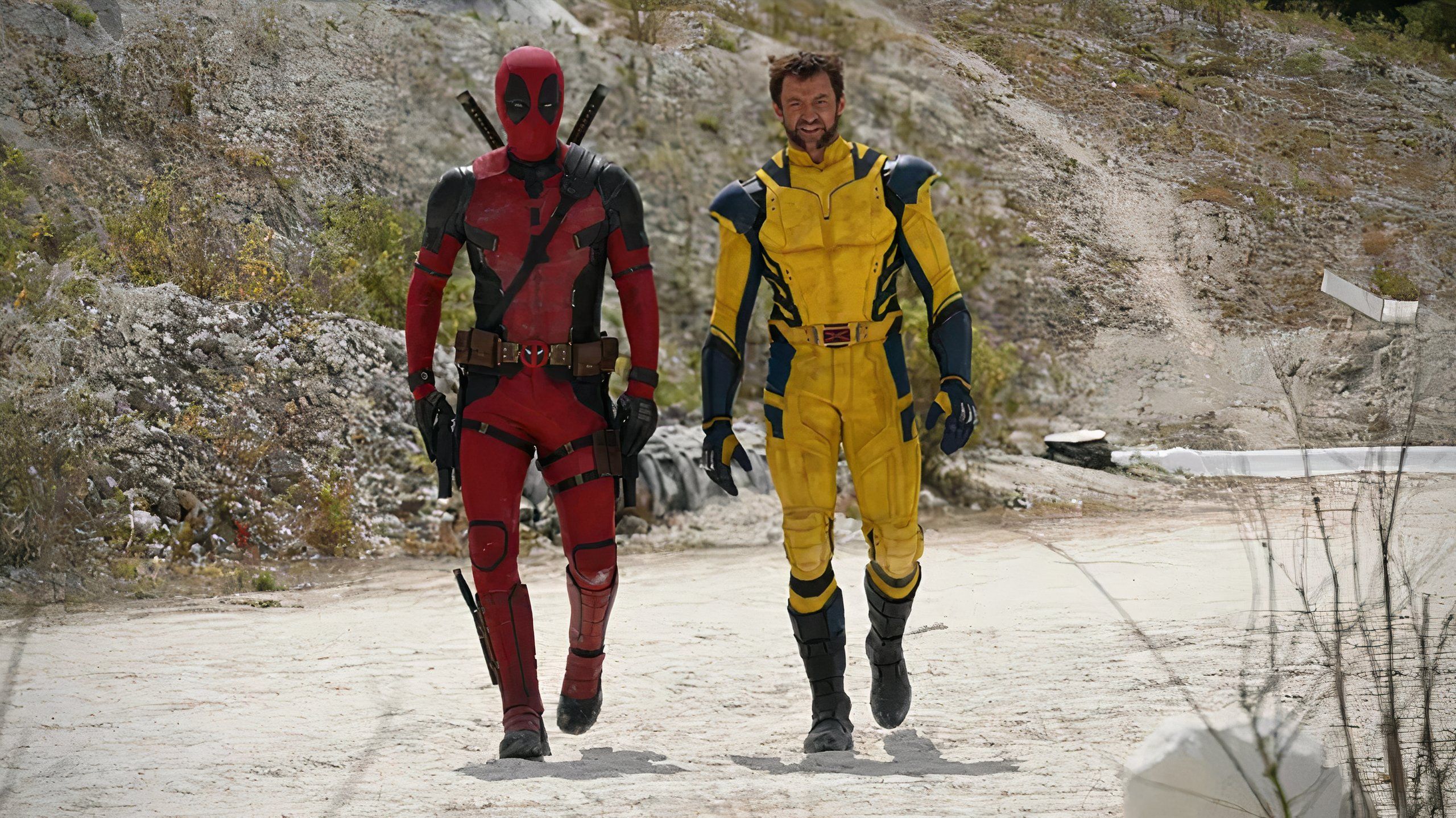 Deadpool and wolverine in image from 2024 film