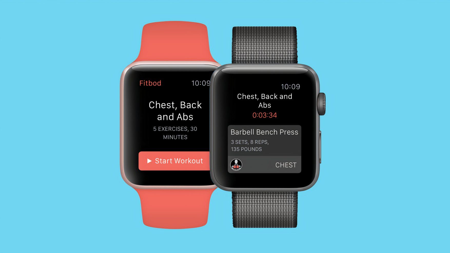 Photo of FitBod Apple Watch app