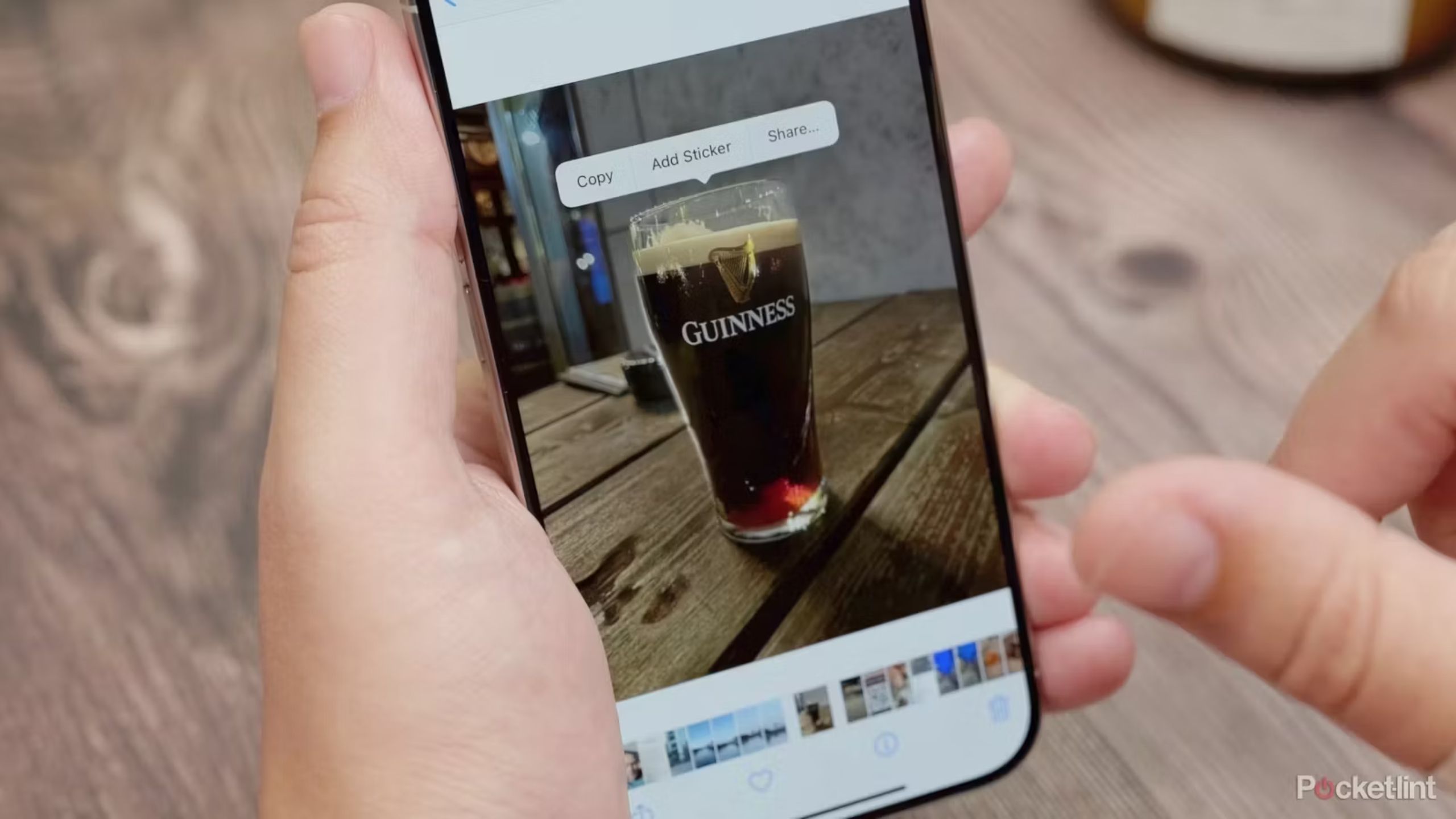 Creating a sticker in iOS of a Guinness