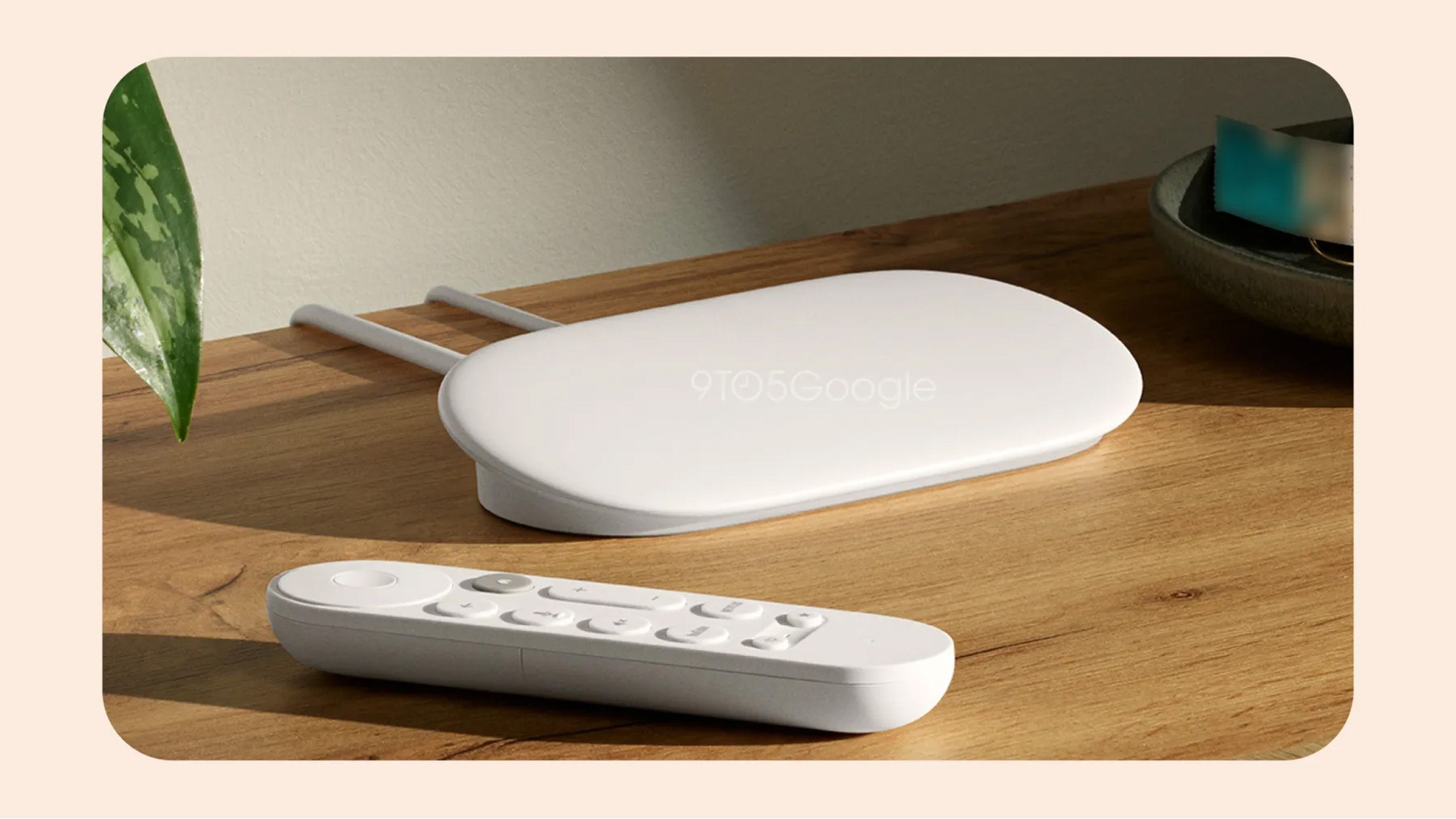 Google TV Streamer on table