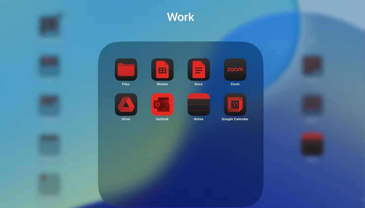 Work apps on the iPad Pro 