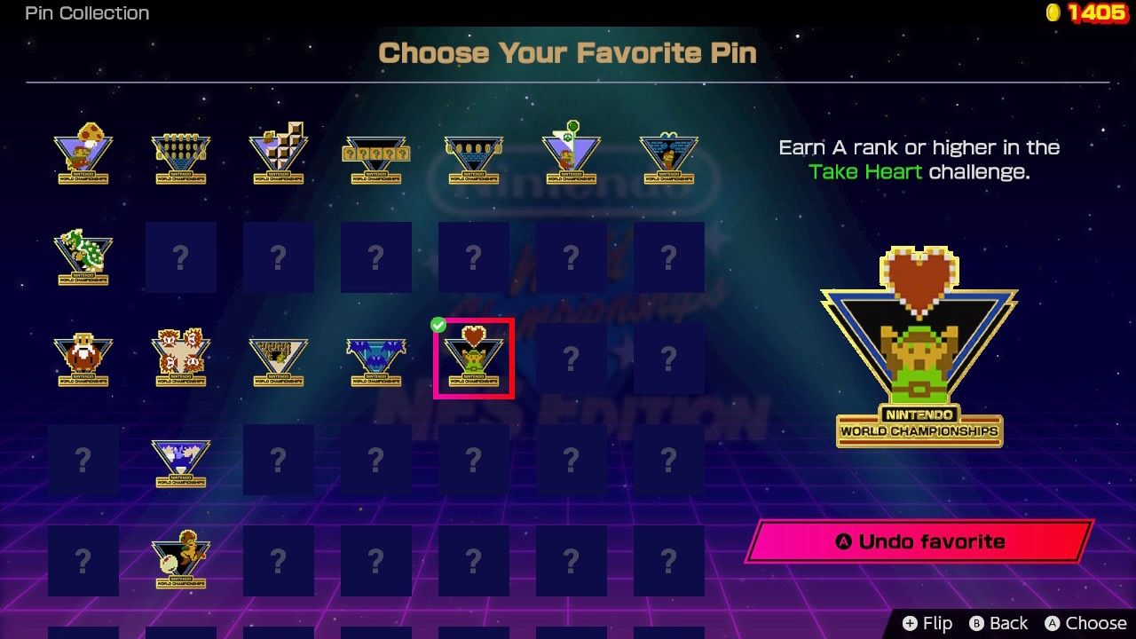 Badges in Nintendo World Championships: NES Edition