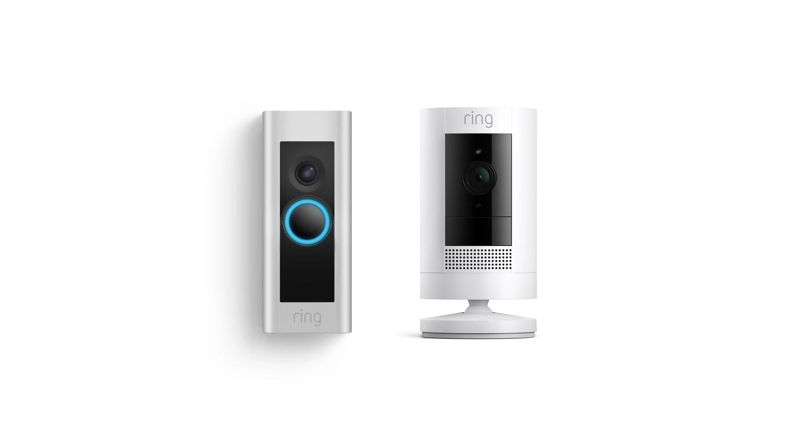 Ring Wired Doorbell Plus with Ring Stick Up Cam