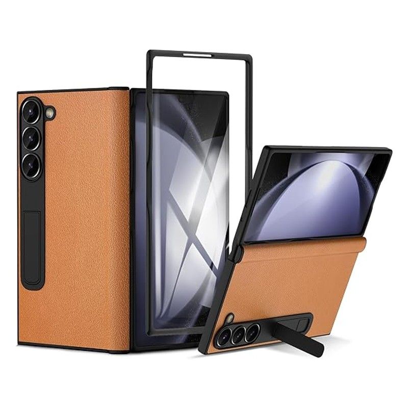 Rumwot Leather Case for Samsung Galaxy Z Fold 6